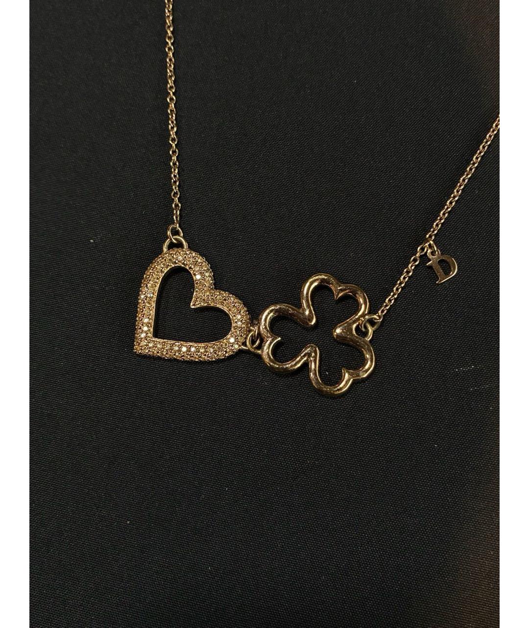 CHRISTIAN DIOR Золотое колье, фото 3