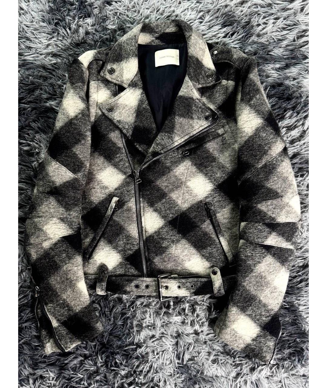 PIERRE BALMAIN Белая шерстяная куртка, фото 1