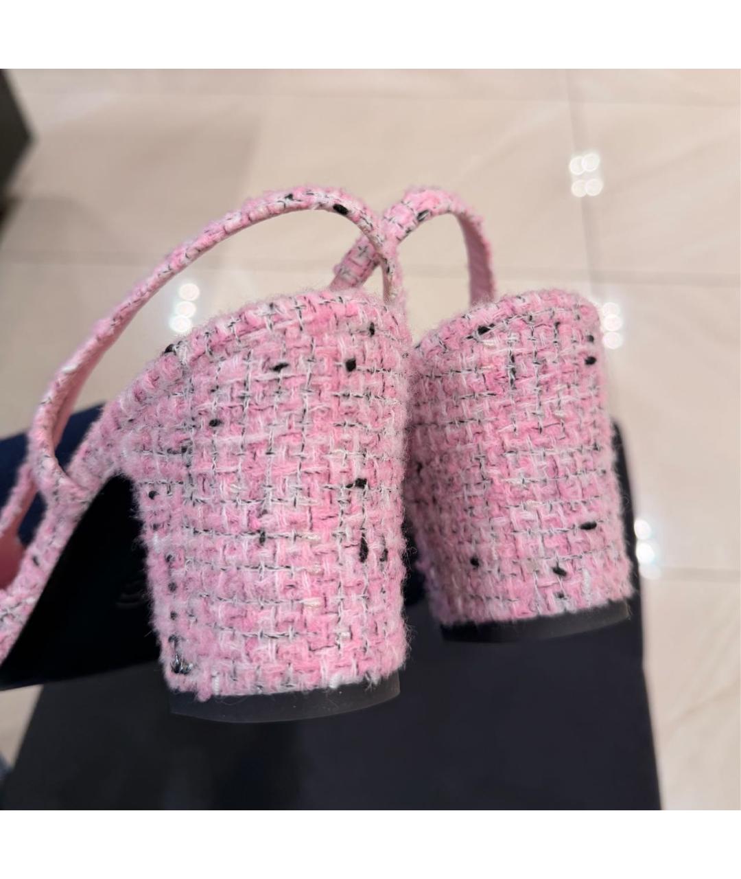 CHANEL Текстильные туфли, фото 3