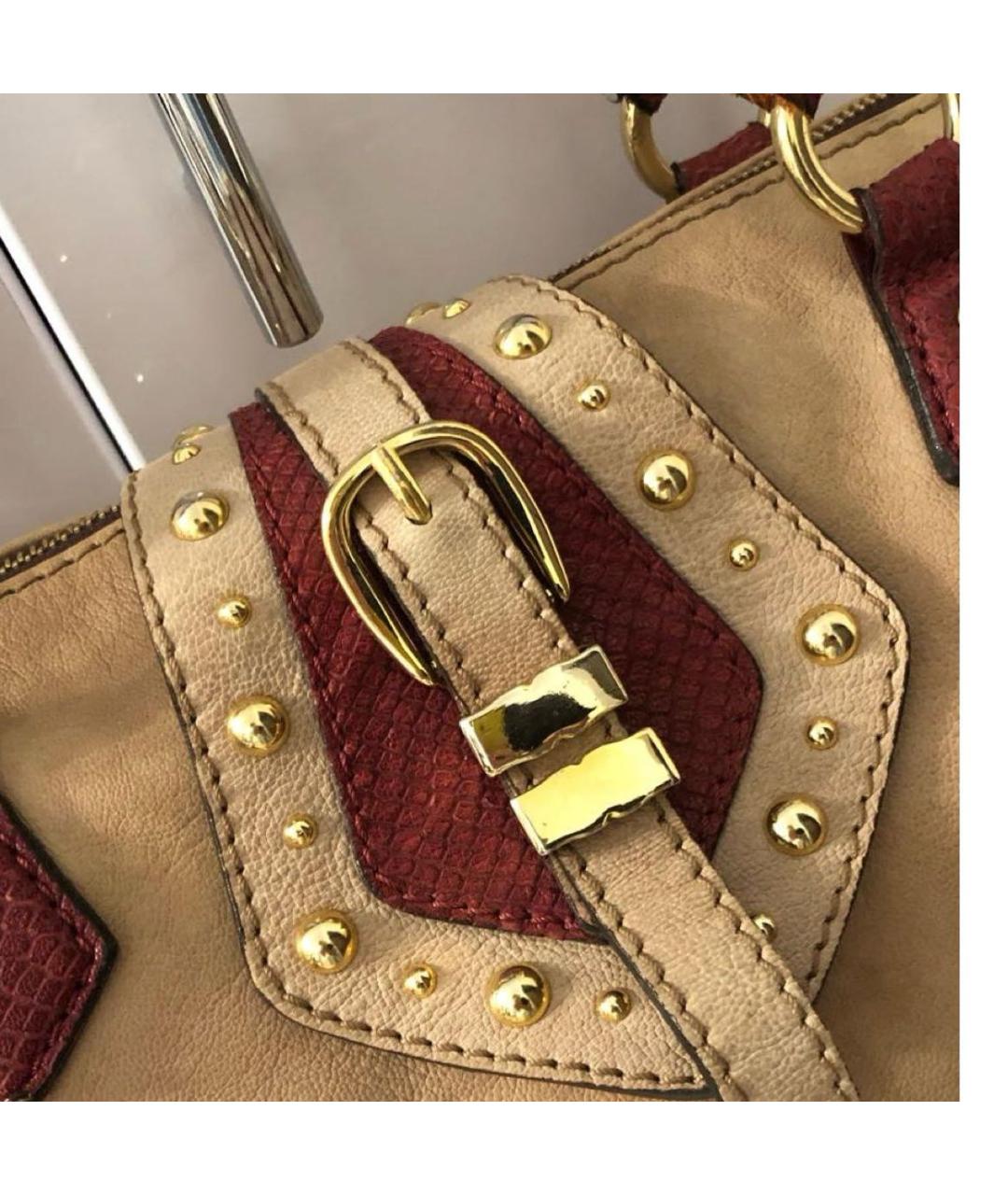 ETRO Мульти сумка с короткими ручками из экзотической кожи, фото 4