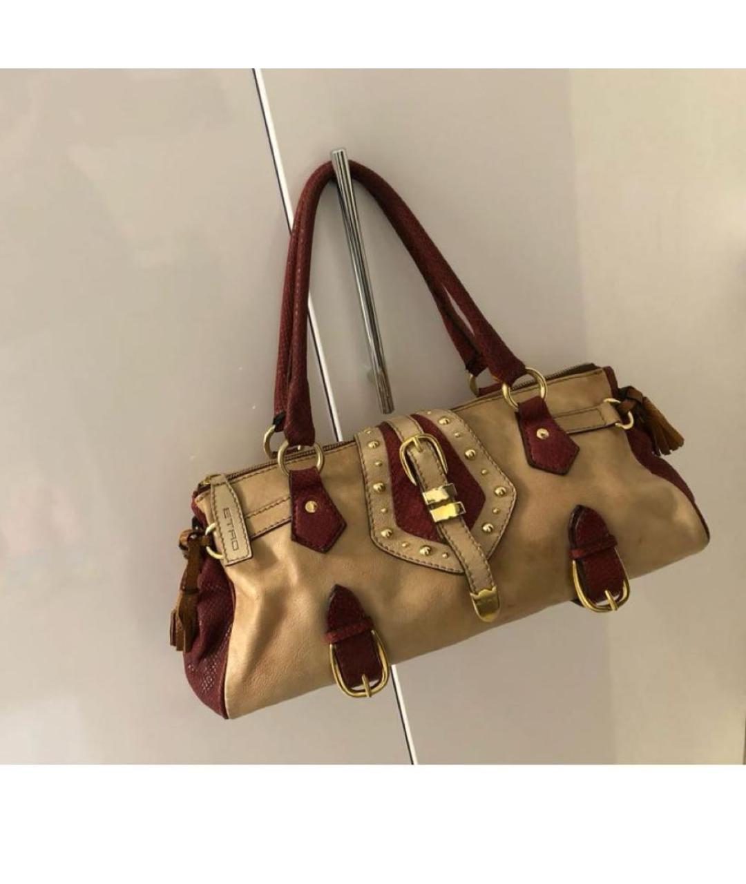 ETRO Мульти сумка с короткими ручками из экзотической кожи, фото 5