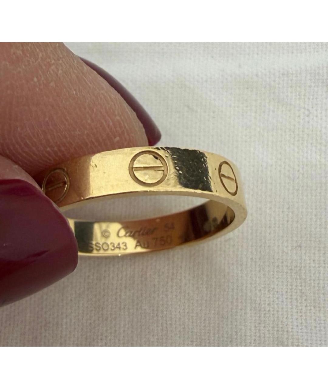 CARTIER Золотое кольцо из желтого золота, фото 4