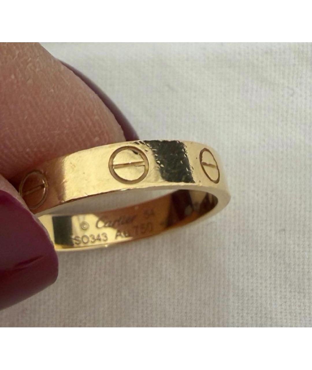 CARTIER Золотое кольцо из желтого золота, фото 2