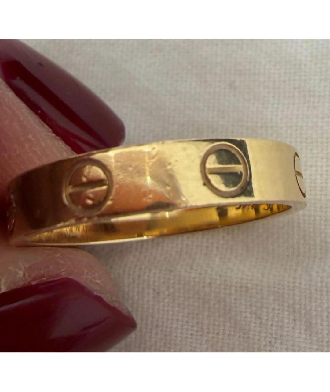 CARTIER Золотое кольцо из желтого золота, фото 3
