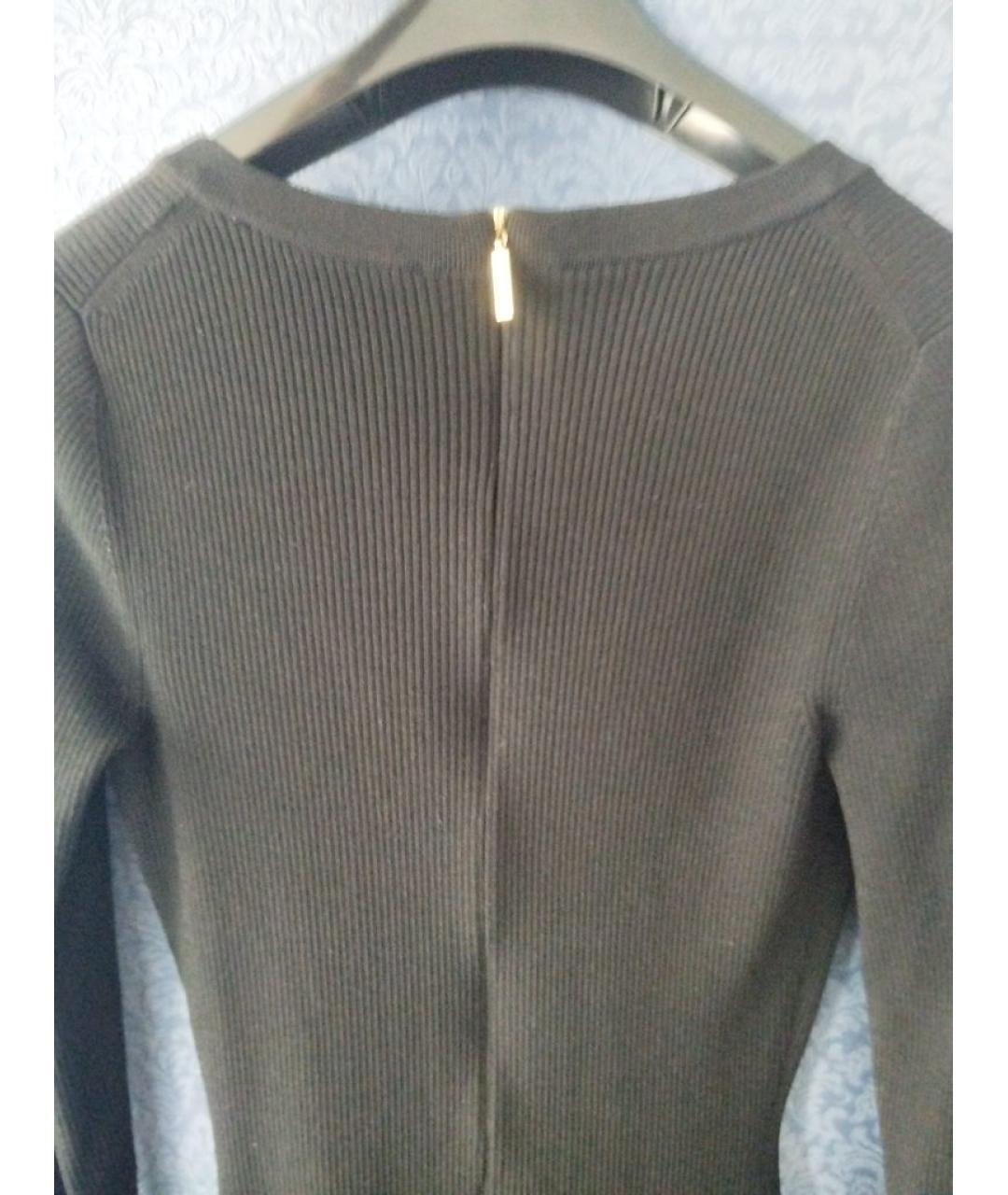 MICHAEL KORS Черное полиэстеровое повседневное платье, фото 3