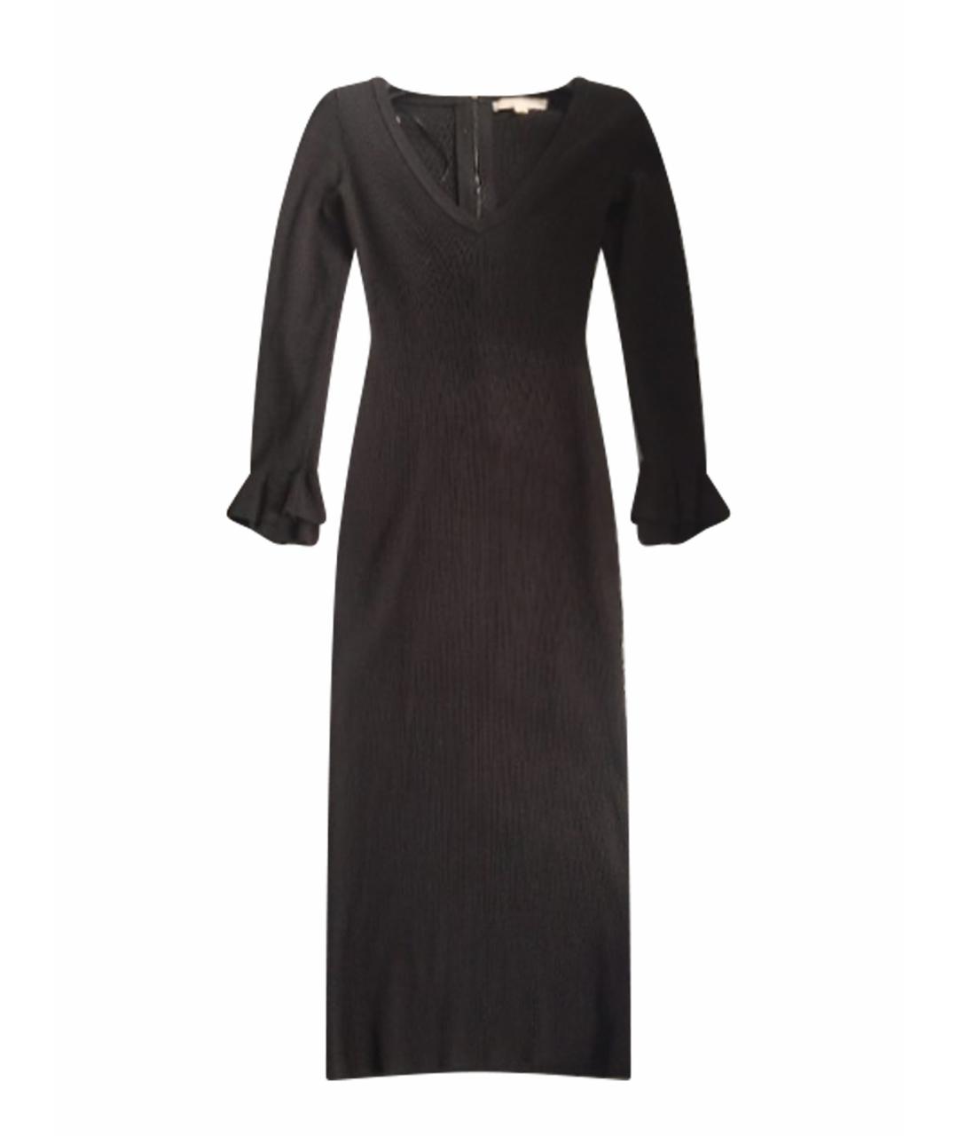 MICHAEL KORS Черное полиэстеровое повседневное платье, фото 1