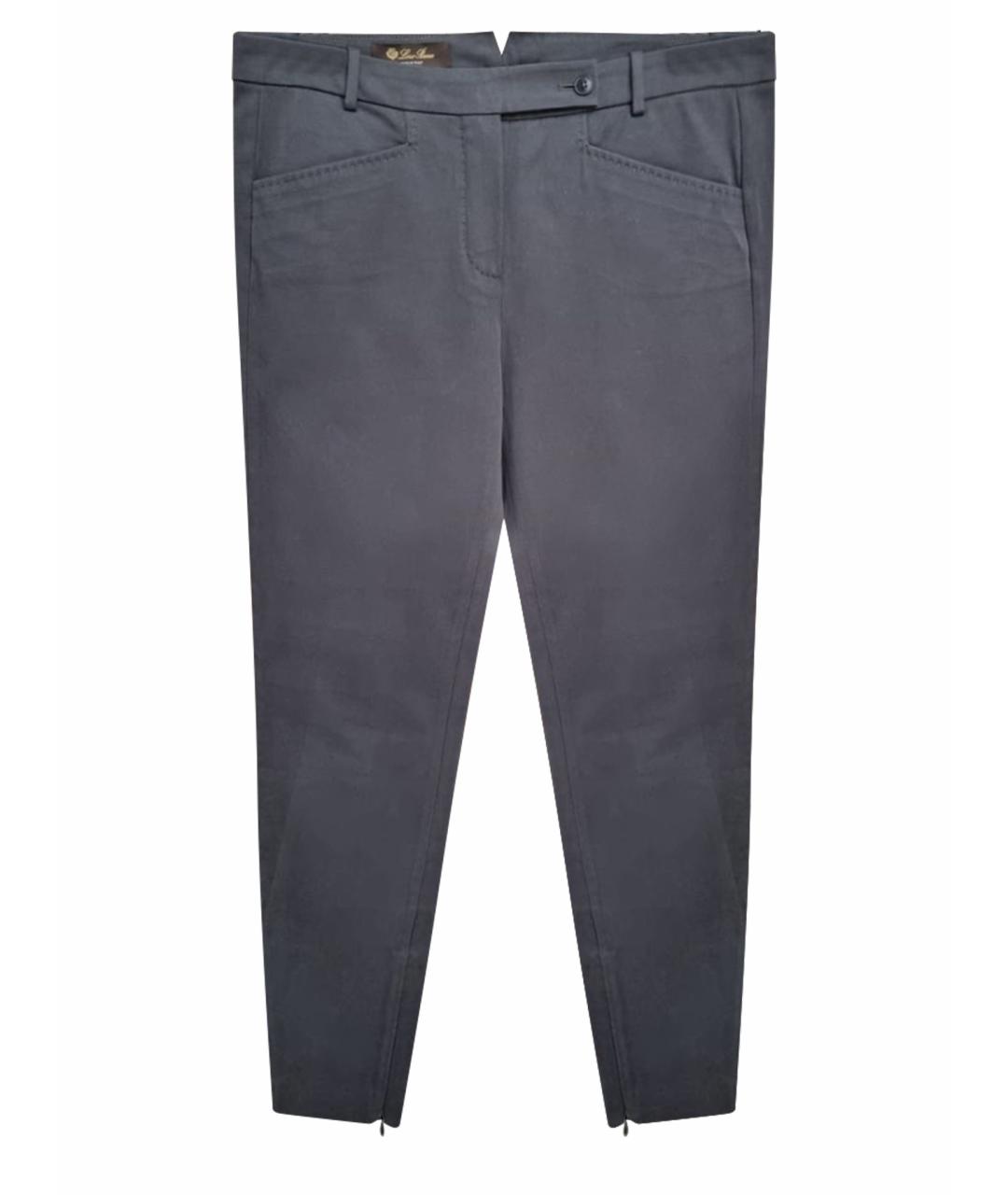 LORO PIANA Хлопковые брюки узкие, фото 9