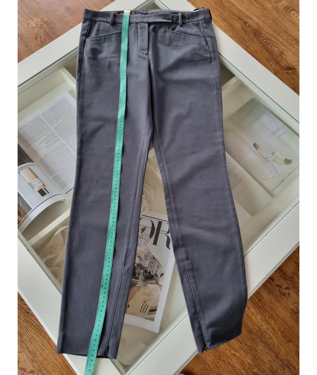 LORO PIANA Хлопковые брюки узкие, фото 8