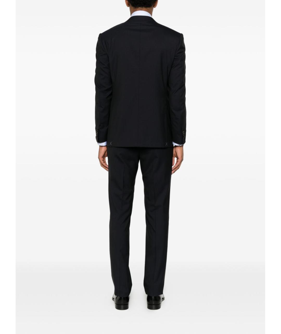 CORNELIANI Темно-синий классический костюм, фото 4
