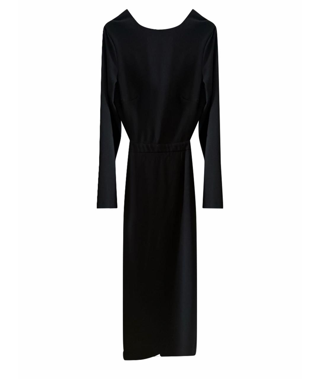 12 STOREEZ Черное полиэстеровое коктейльное платье, фото 1