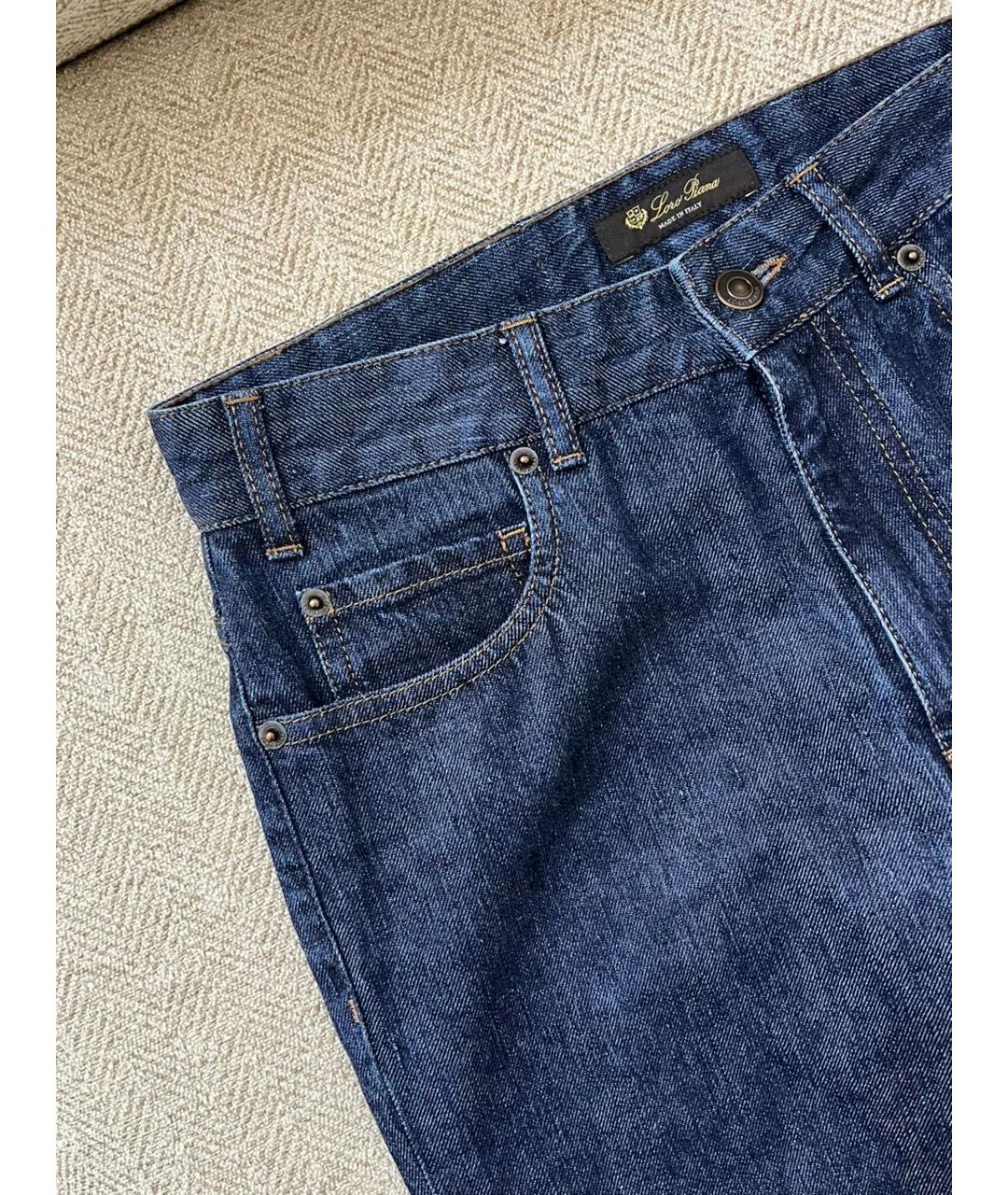 LORO PIANA Джинсы слим, фото 4
