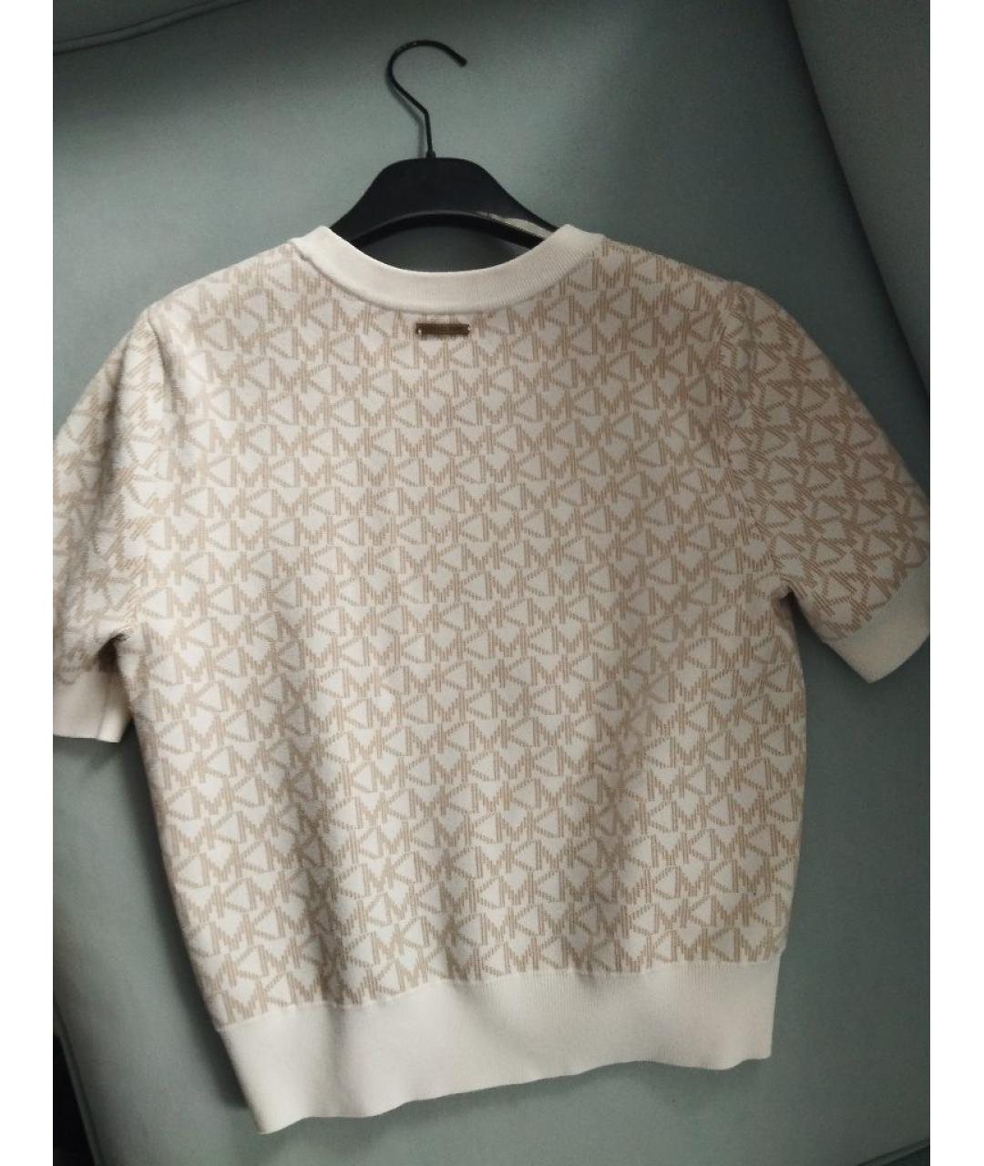 MICHAEL KORS Бежевый вискозный костюм с юбками, фото 3