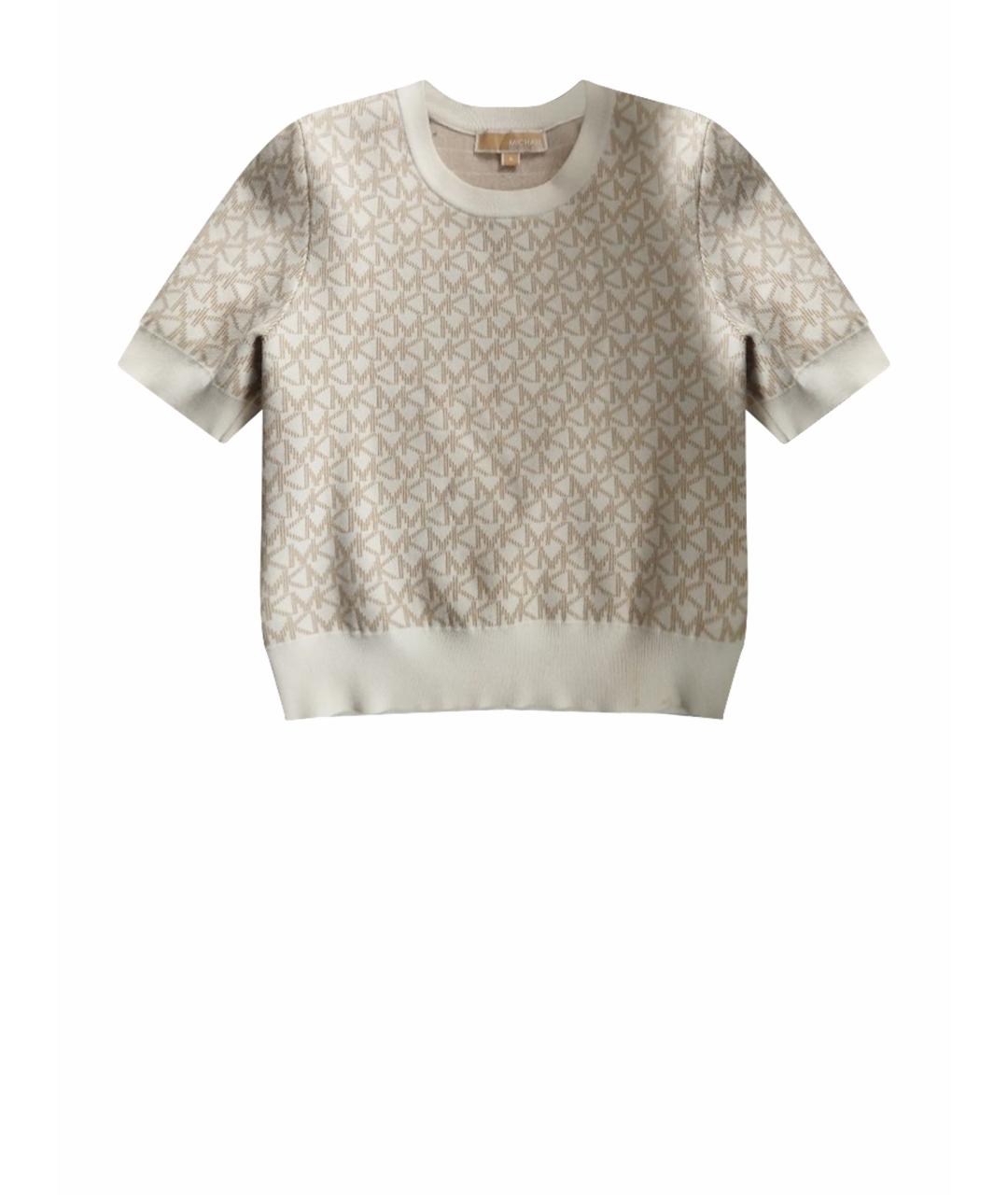 MICHAEL KORS Бежевый вискозный костюм с юбками, фото 1