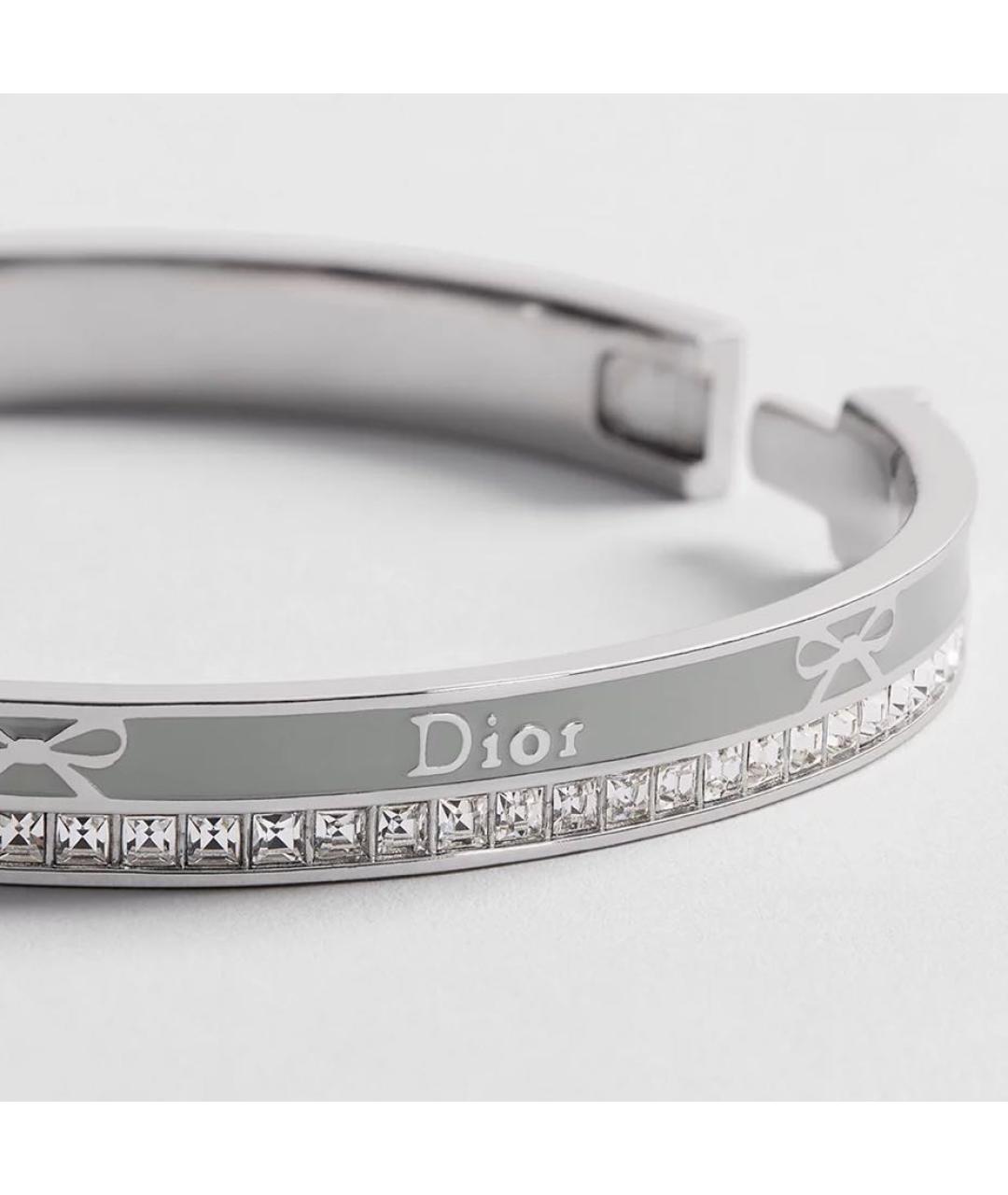 CHRISTIAN DIOR Серый браслет, фото 3