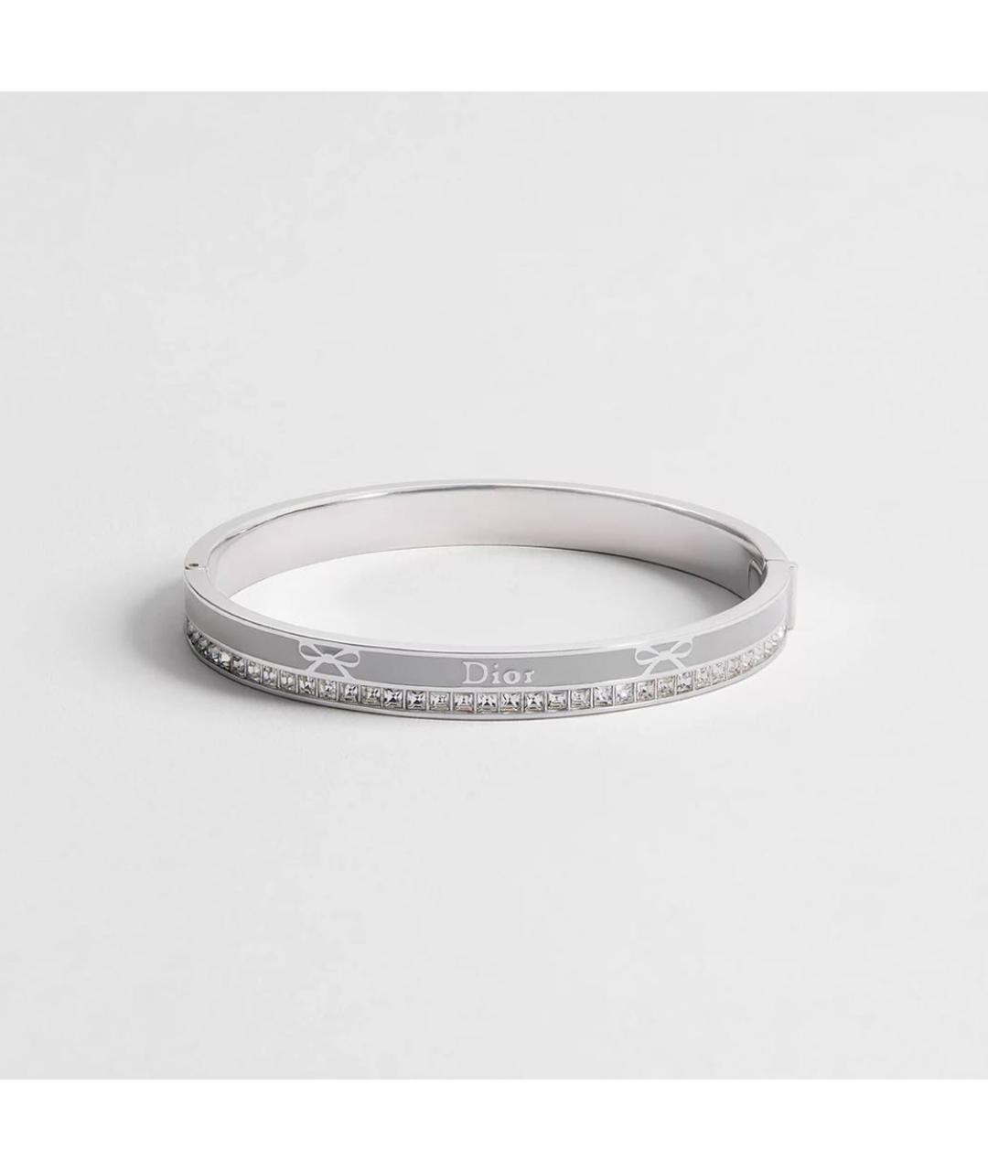 CHRISTIAN DIOR Серый браслет, фото 4