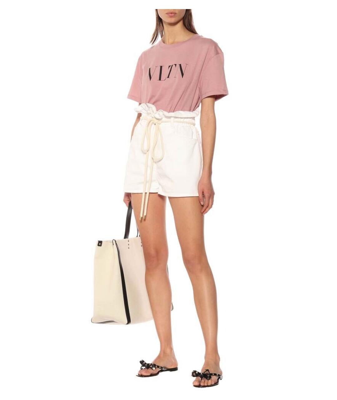 VALENTINO Черные резиновые шлепанцы, фото 8