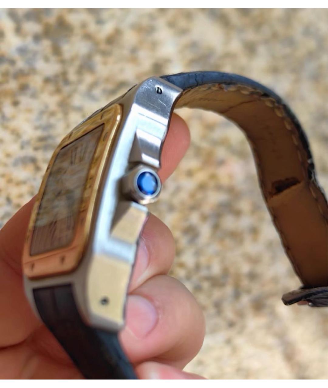 CARTIER Серебряные часы, фото 4