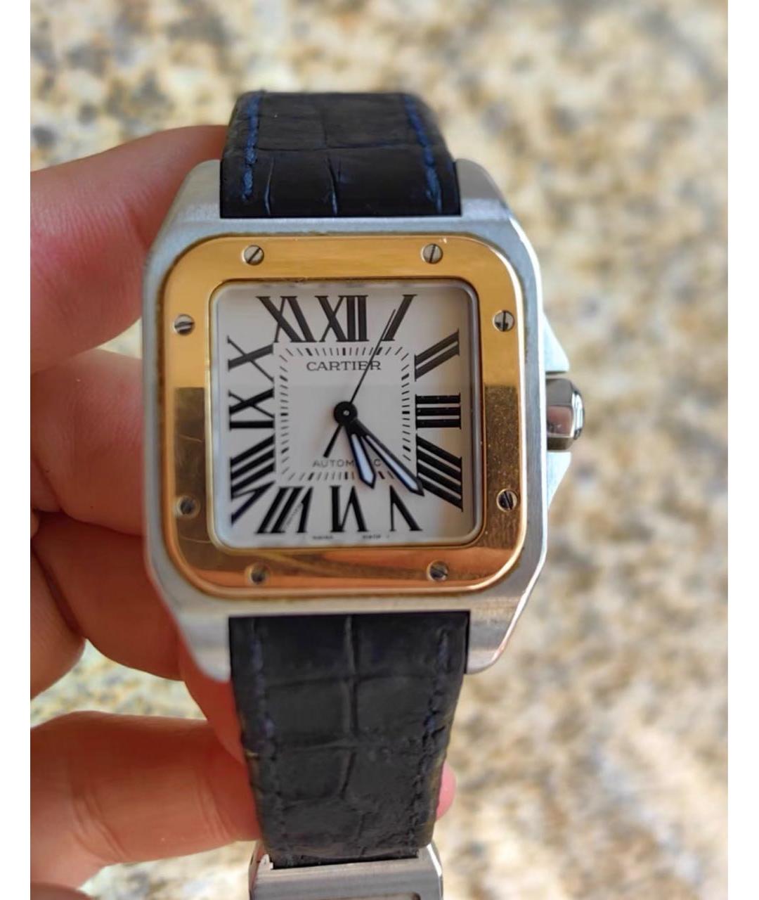 CARTIER Серебряные часы, фото 2