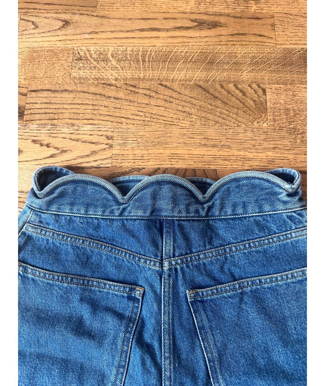 VALENTINO Голубые деним шорты, фото 6