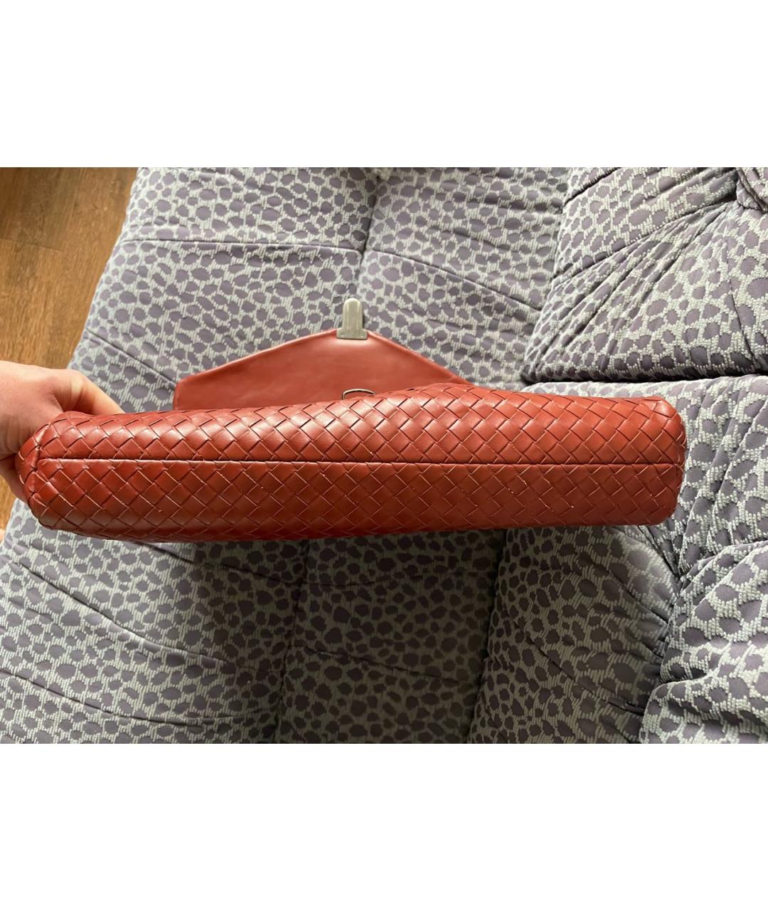 BOTTEGA VENETA Кожаный портфель, фото 4