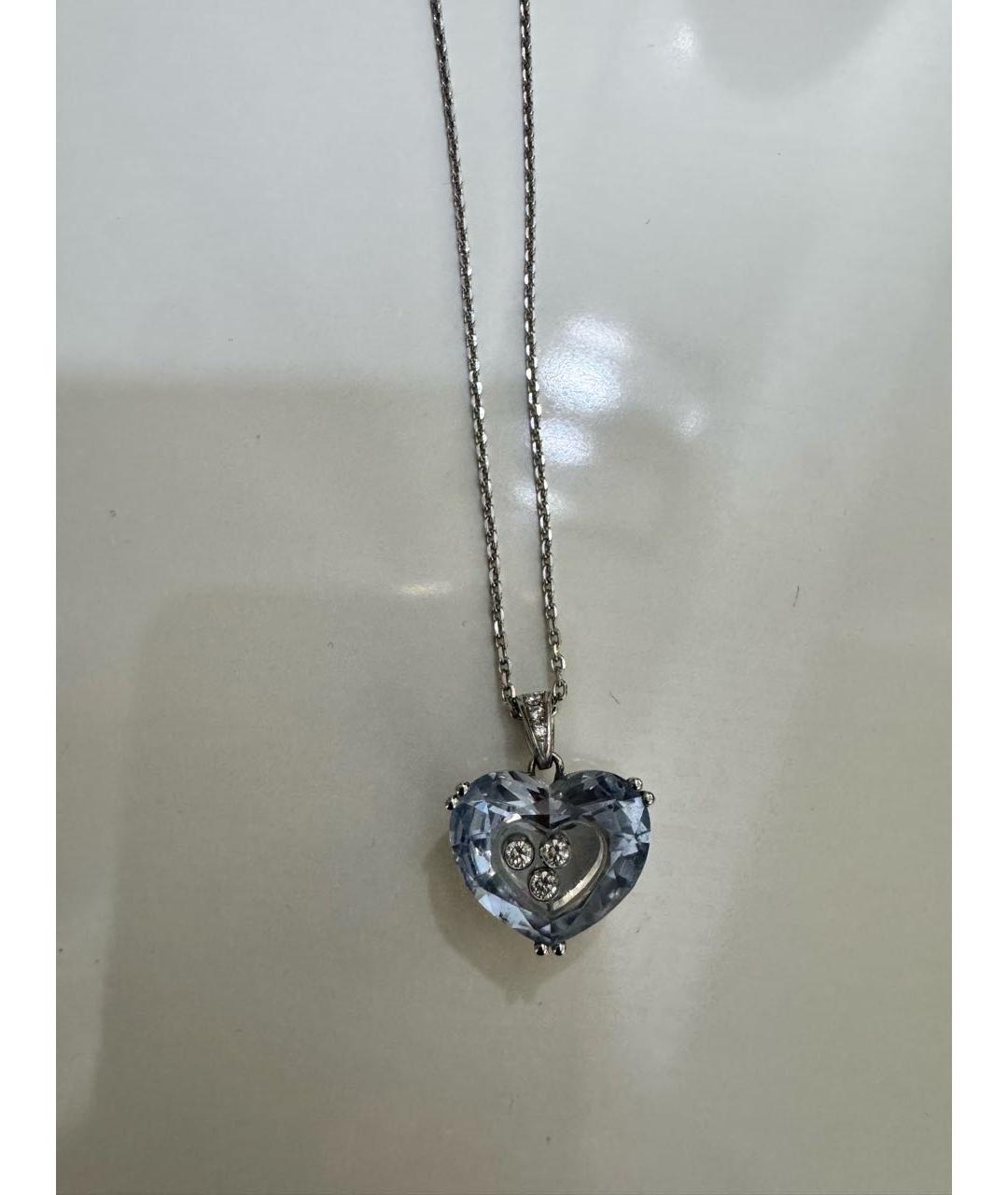 CHOPARD Белое колье из белого золота, фото 4