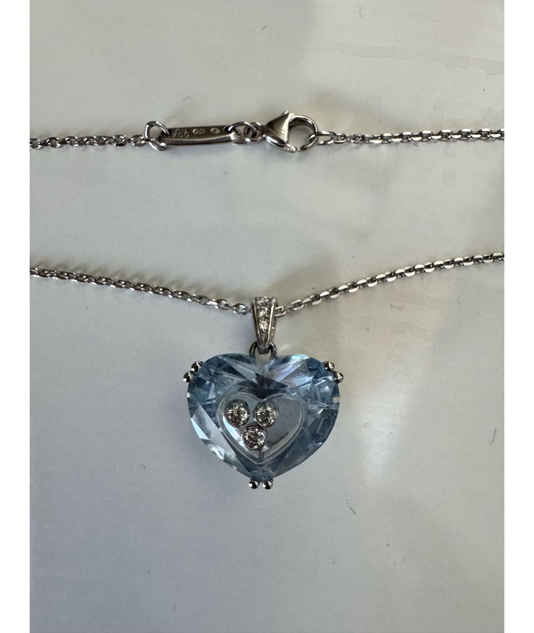CHOPARD Белое колье из белого золота, фото 3