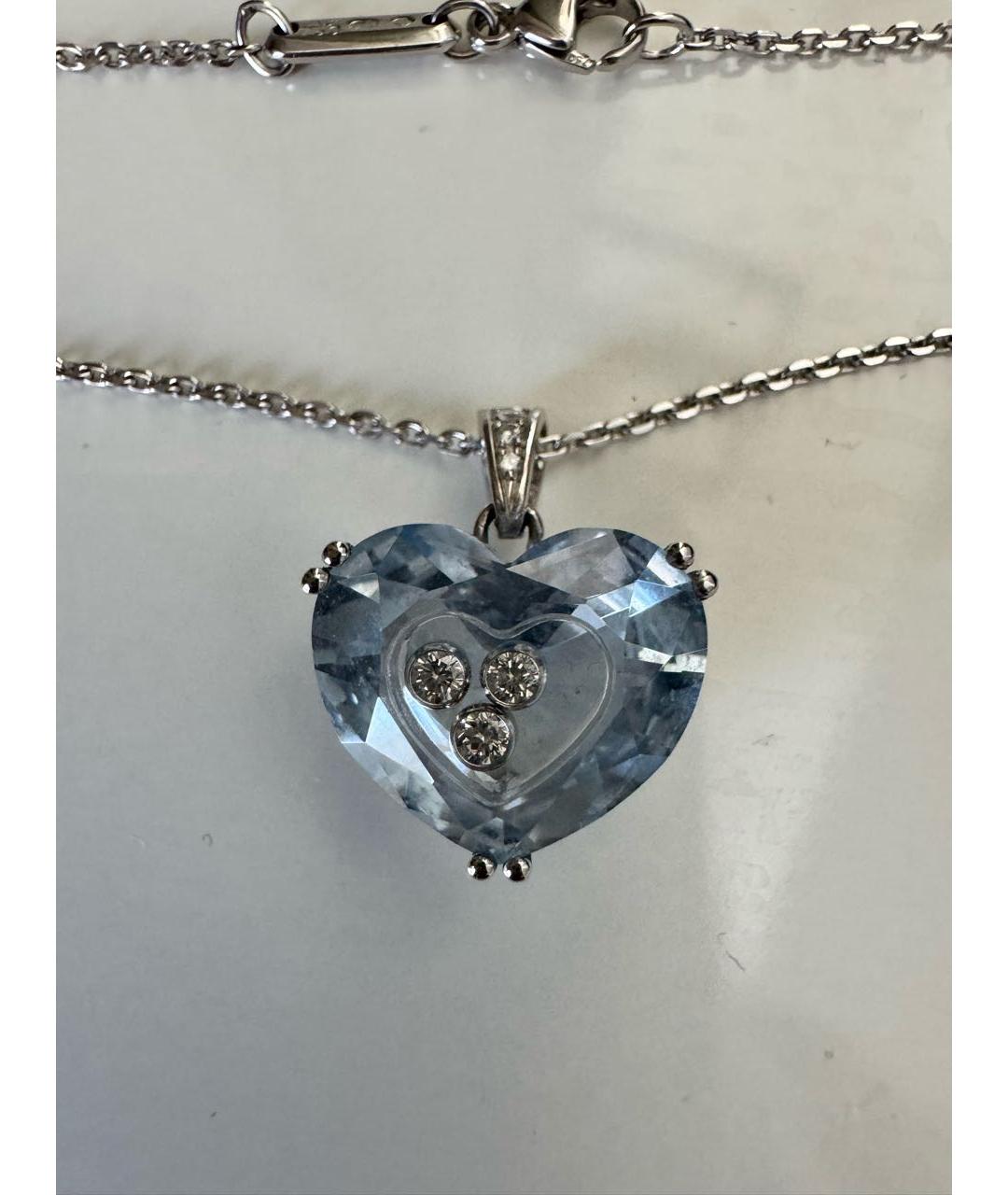 CHOPARD Белое колье из белого золота, фото 2