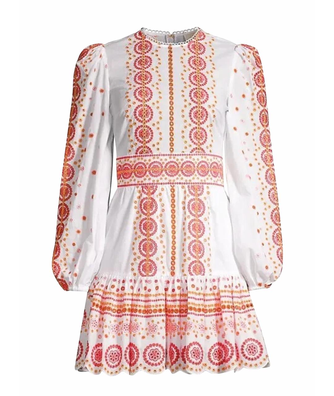 MICHAEL KORS Белое хлопковое повседневное платье, фото 1