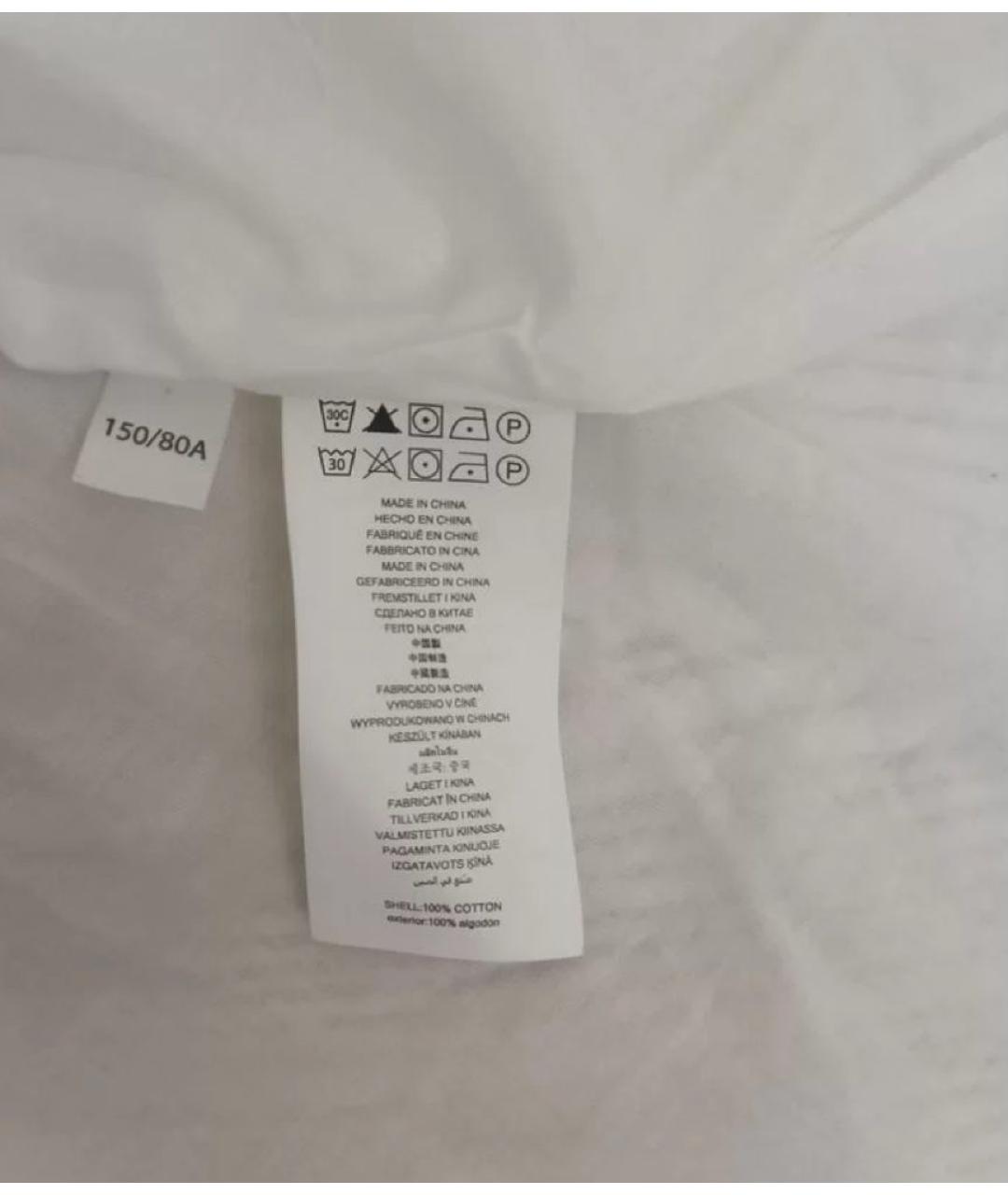 MICHAEL KORS Белое хлопковое повседневное платье, фото 4