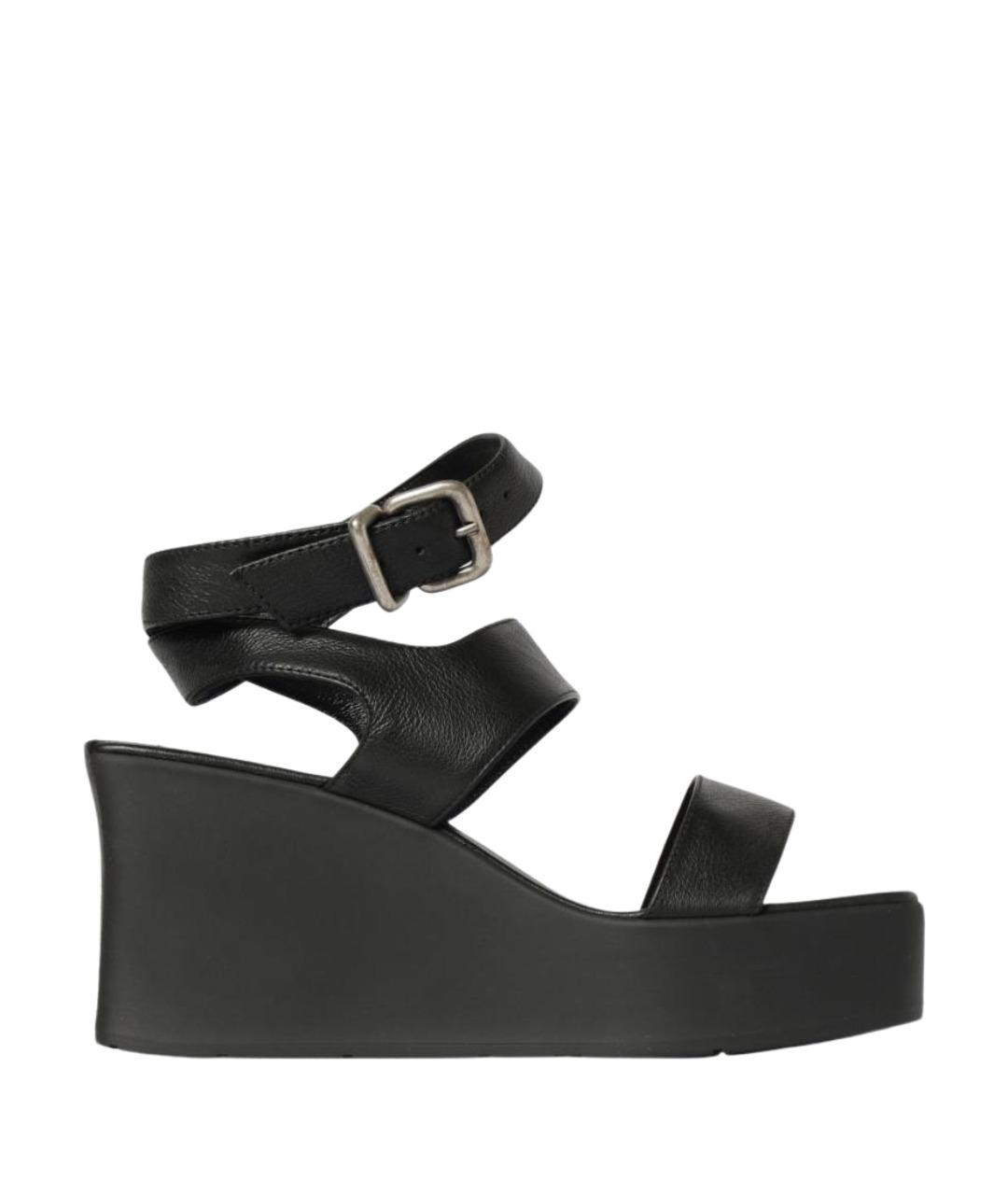 VIC MATIE Черные босоножки, фото 1