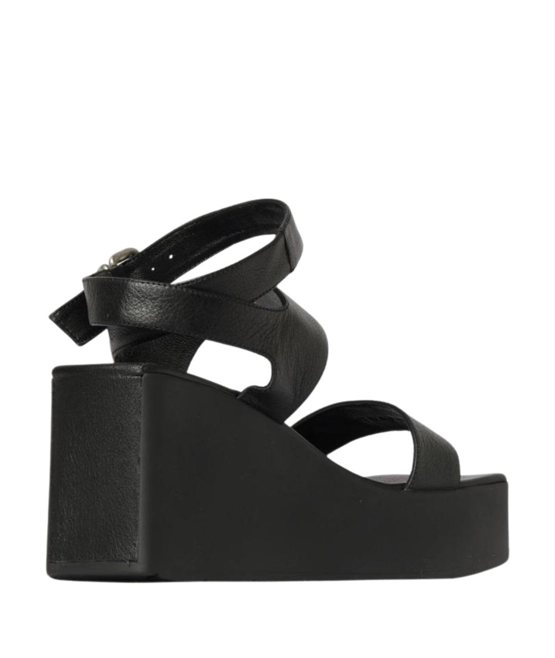 VIC MATIE Черные босоножки, фото 3