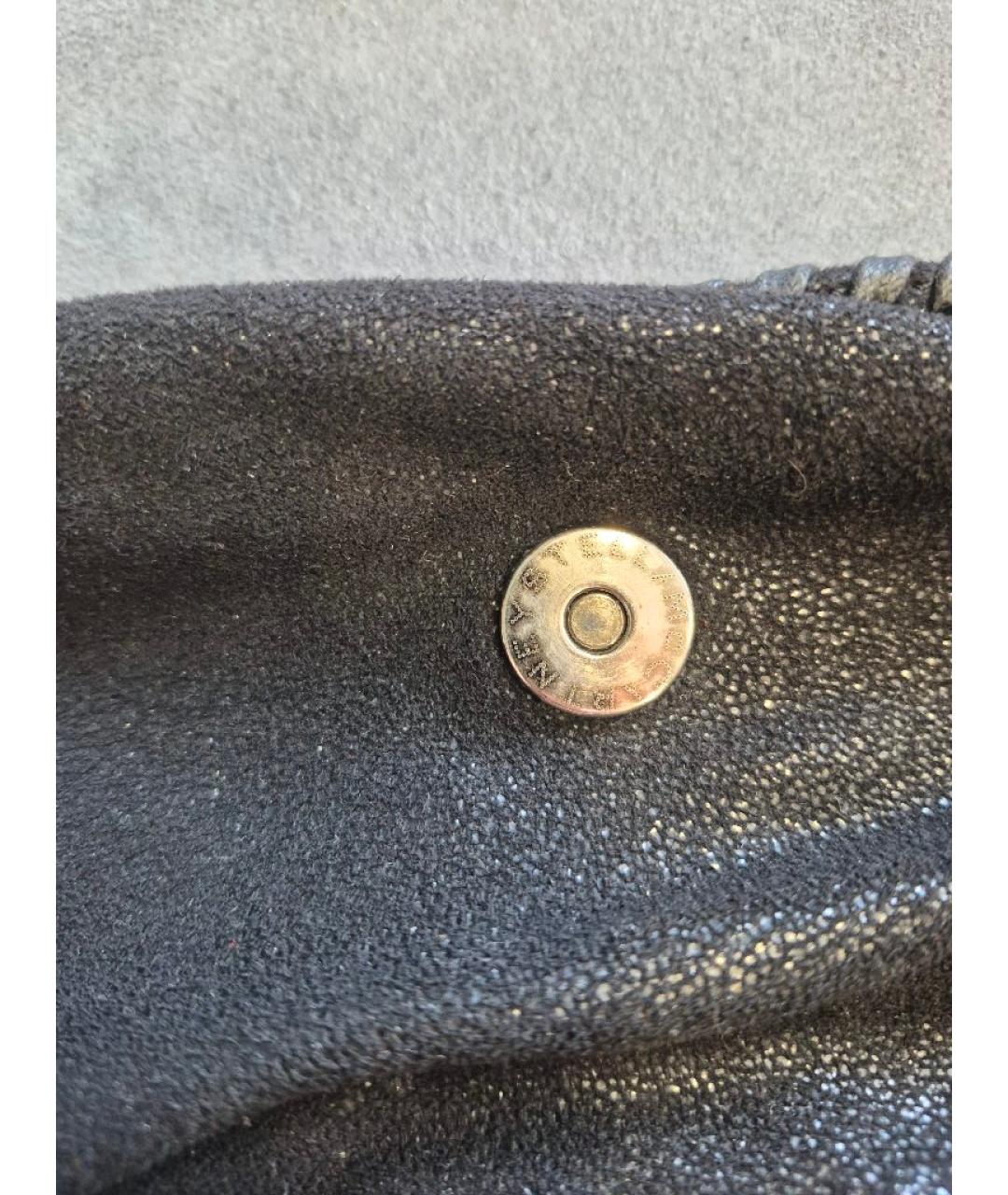 STELLA MCCARTNEY Черная сумка тоут из искусственной кожи, фото 8