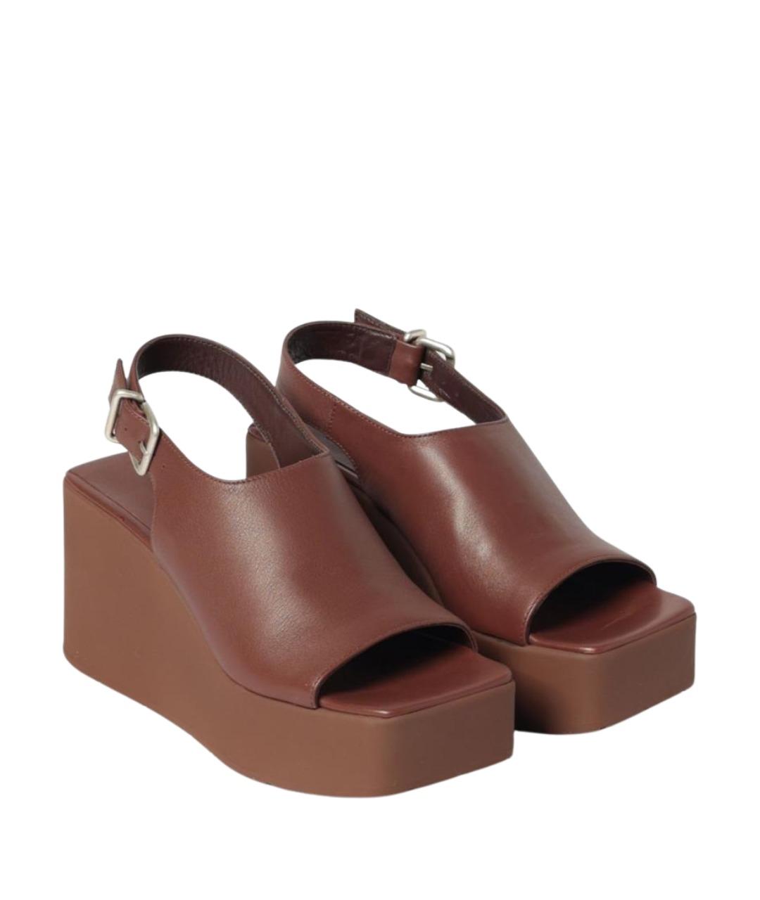 VIC MATIE Коричневые босоножки, фото 2