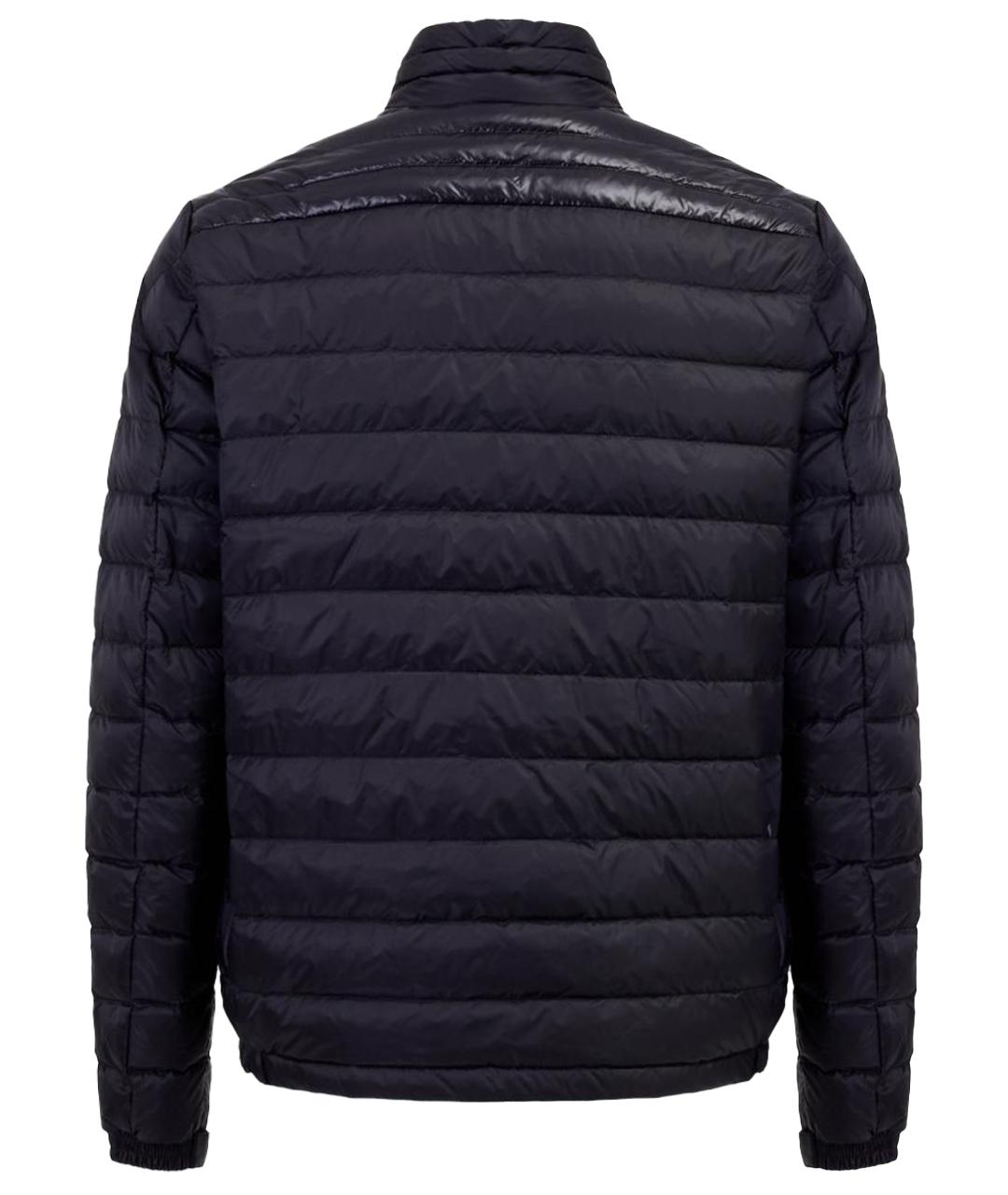 MONCLER Черная полиамидовая куртка, фото 8