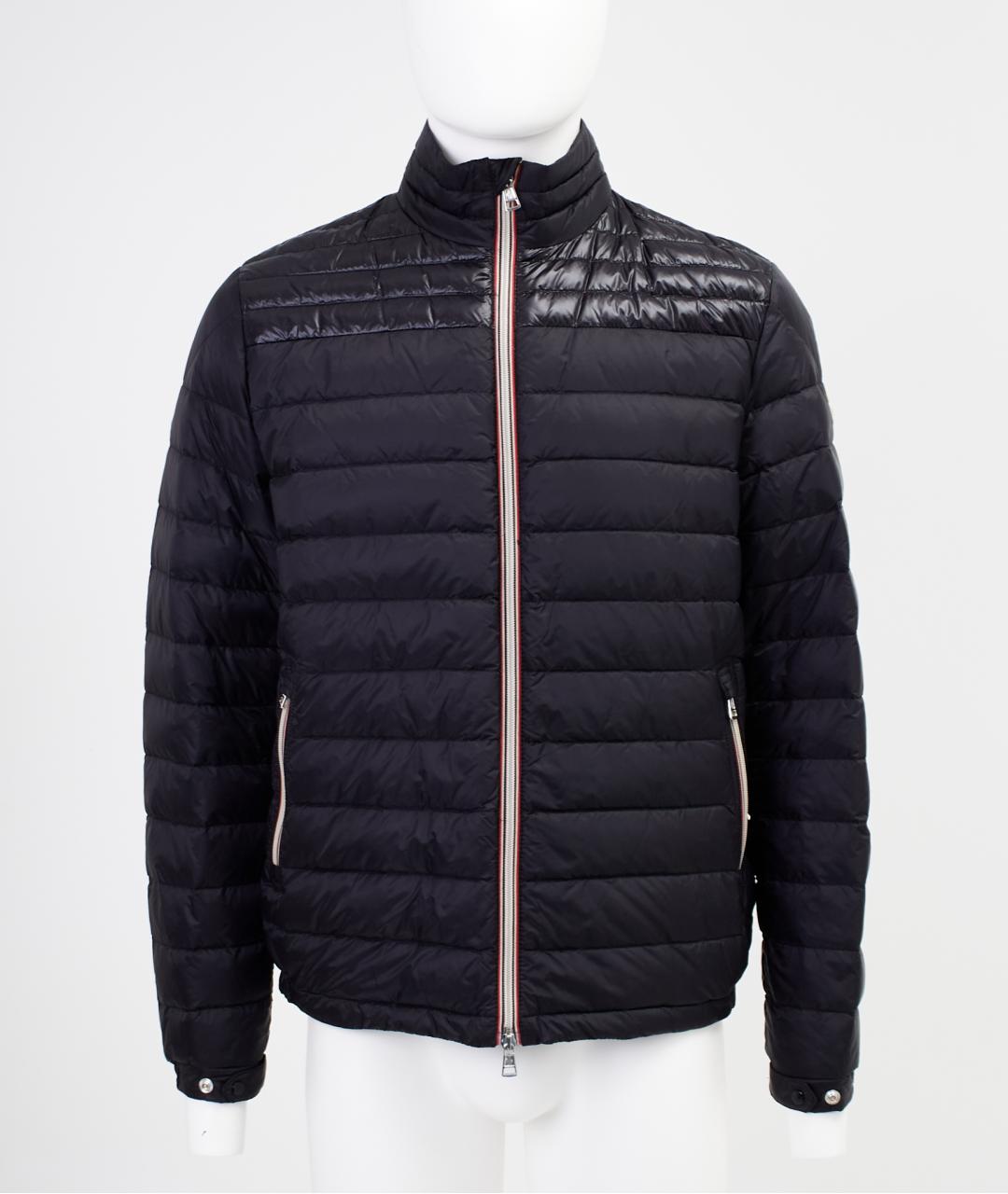 MONCLER Черная полиамидовая куртка, фото 5