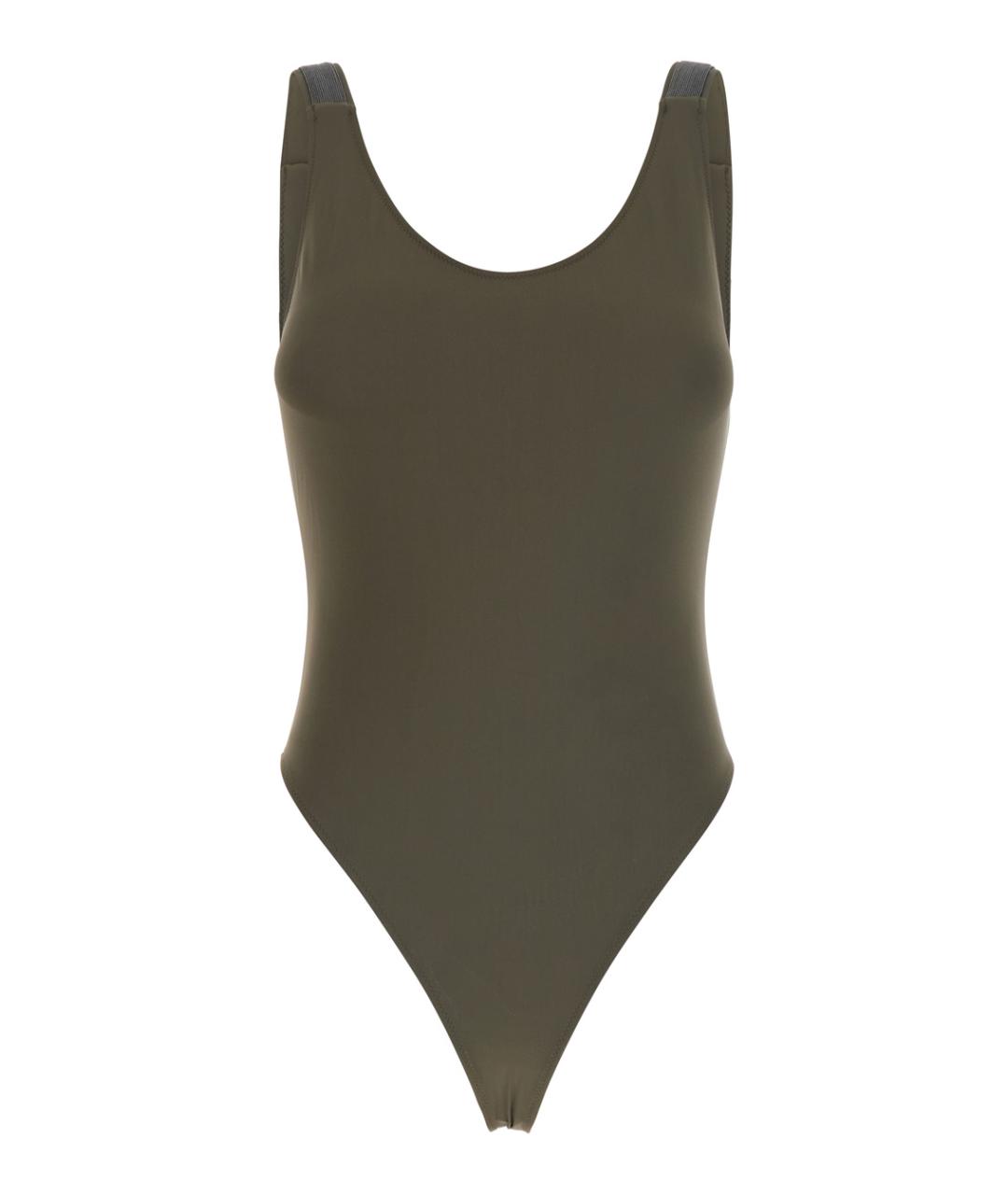 BRUNELLO CUCINELLI Зеленый купальник, фото 1