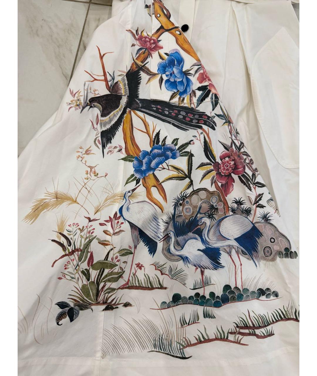 CHRISTIAN DIOR Белый хлопковый сарафан, фото 3