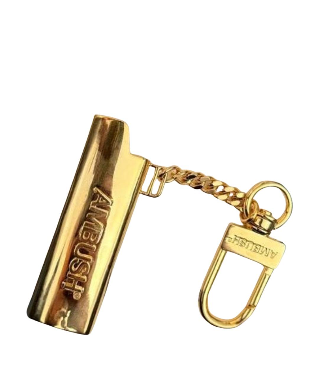 AMBUSH Золотой брелок, фото 1