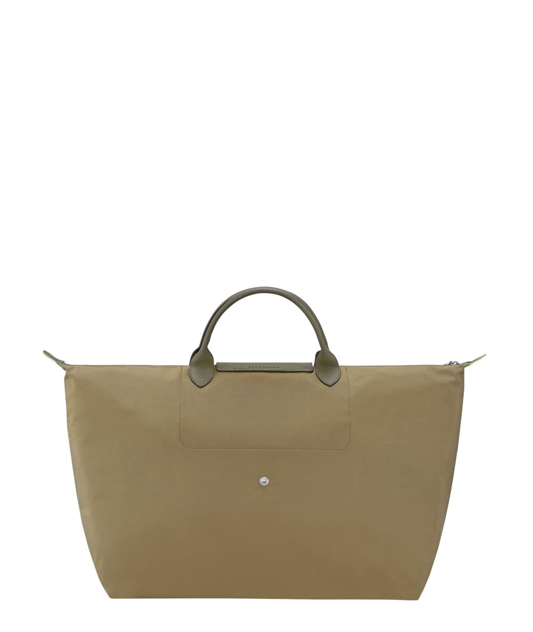LONGCHAMP Хаки сумка тоут, фото 2