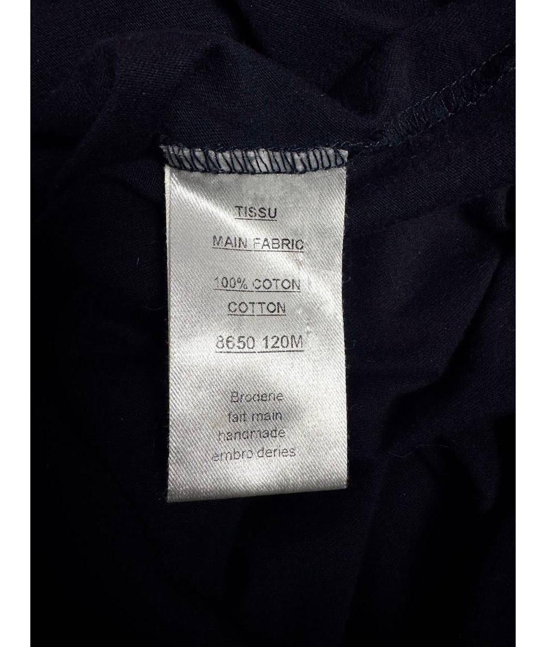 BALMAIN Синяя хлопковая футболка, фото 7