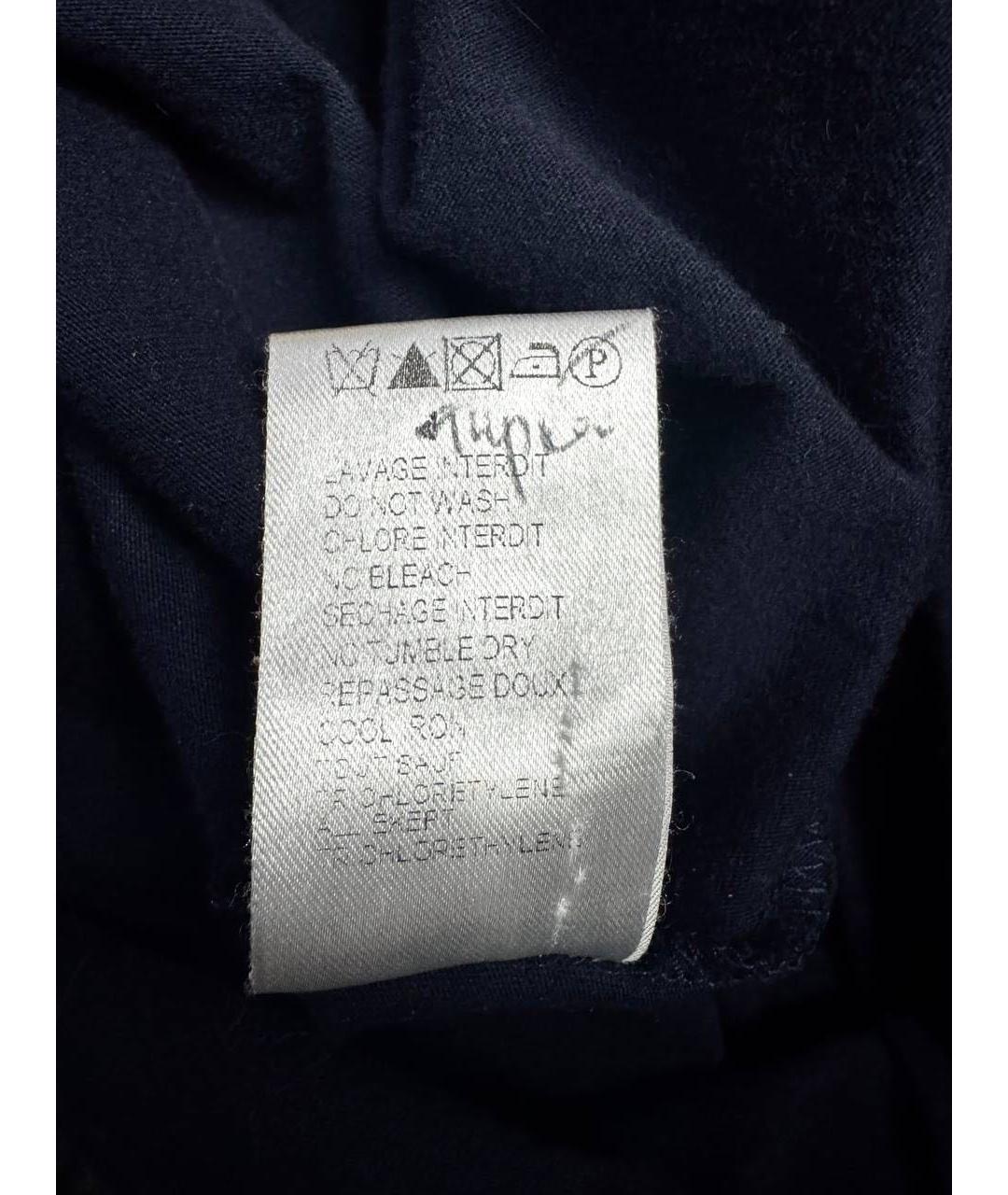 BALMAIN Синяя хлопковая футболка, фото 6