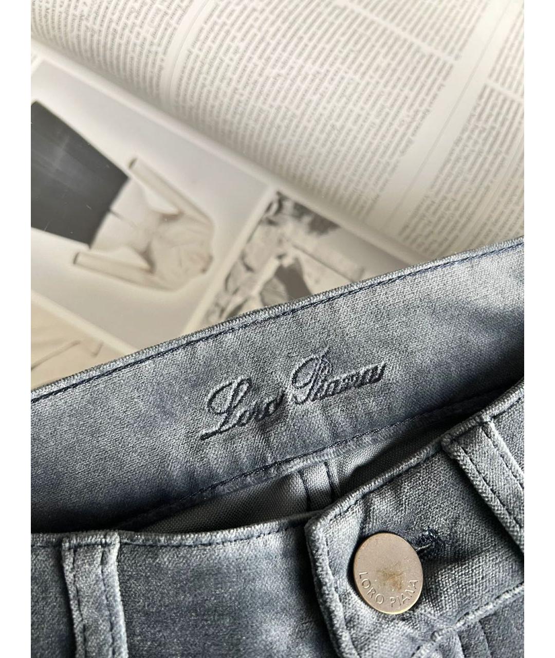 LORO PIANA Брюки узкие, фото 4