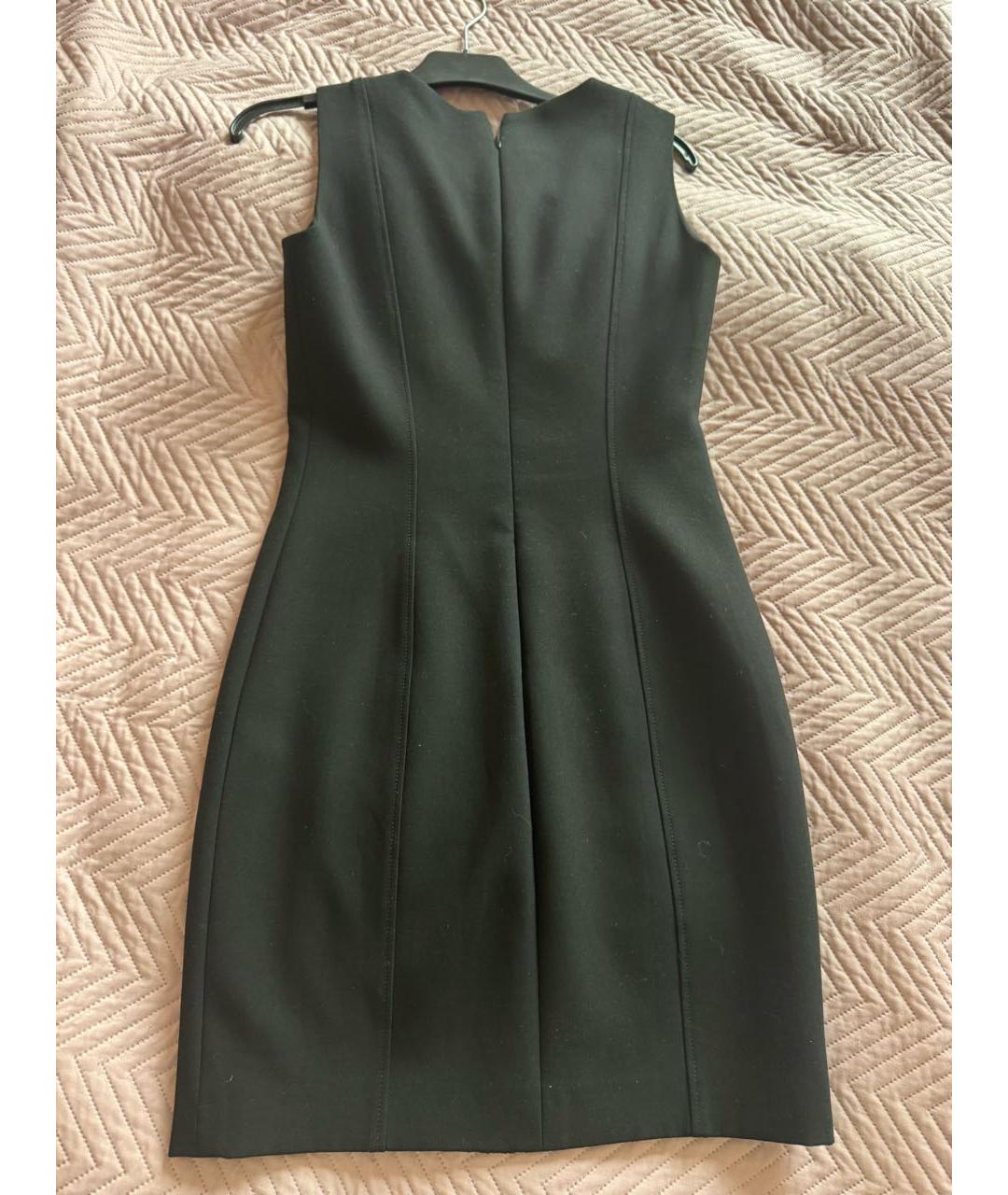 VERSACE COLLECTION Черное хлопко-эластановое вечернее платье, фото 2