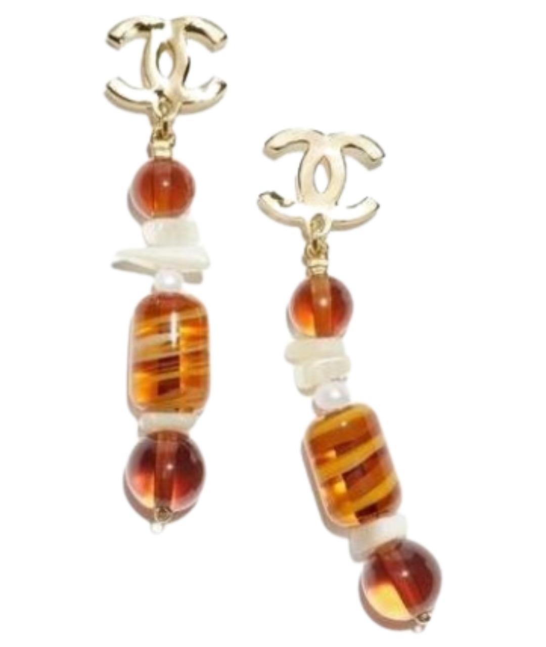 CHANEL Мульти металлические серьги, фото 1