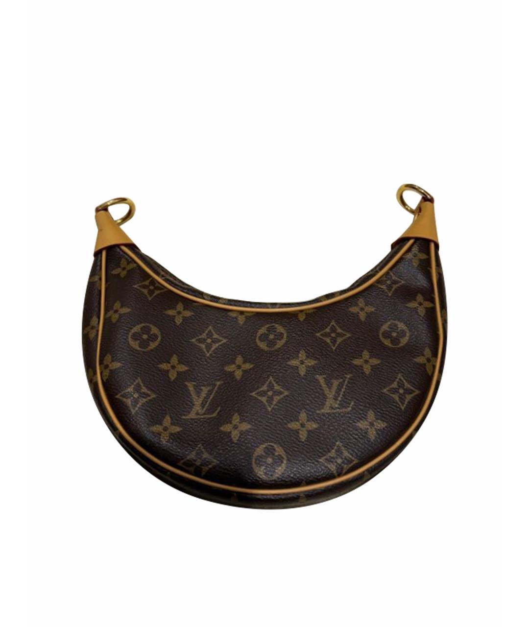 LOUIS VUITTON Коричневая сумка через плечо, фото 1