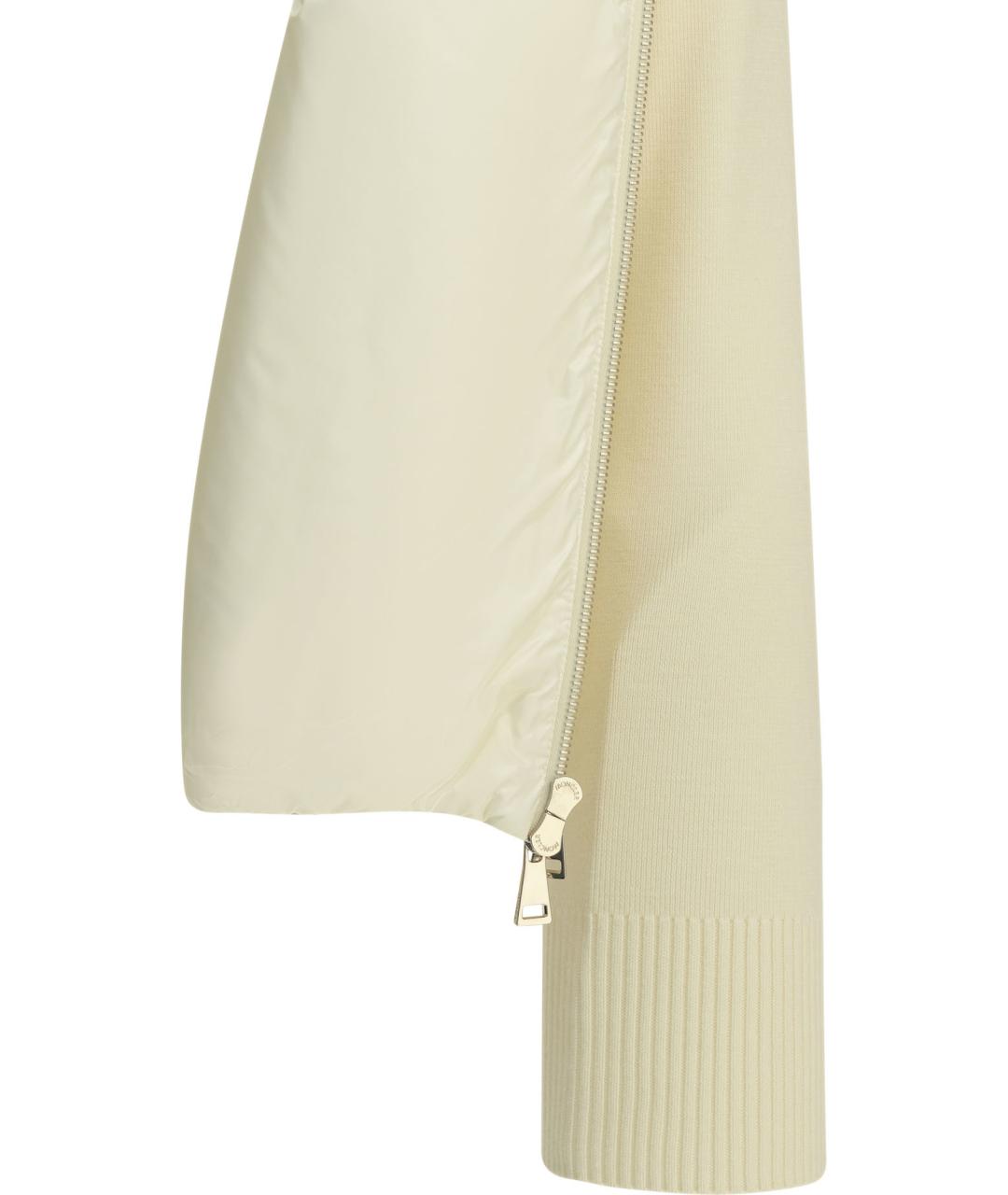 MONCLER Белая куртка, фото 4