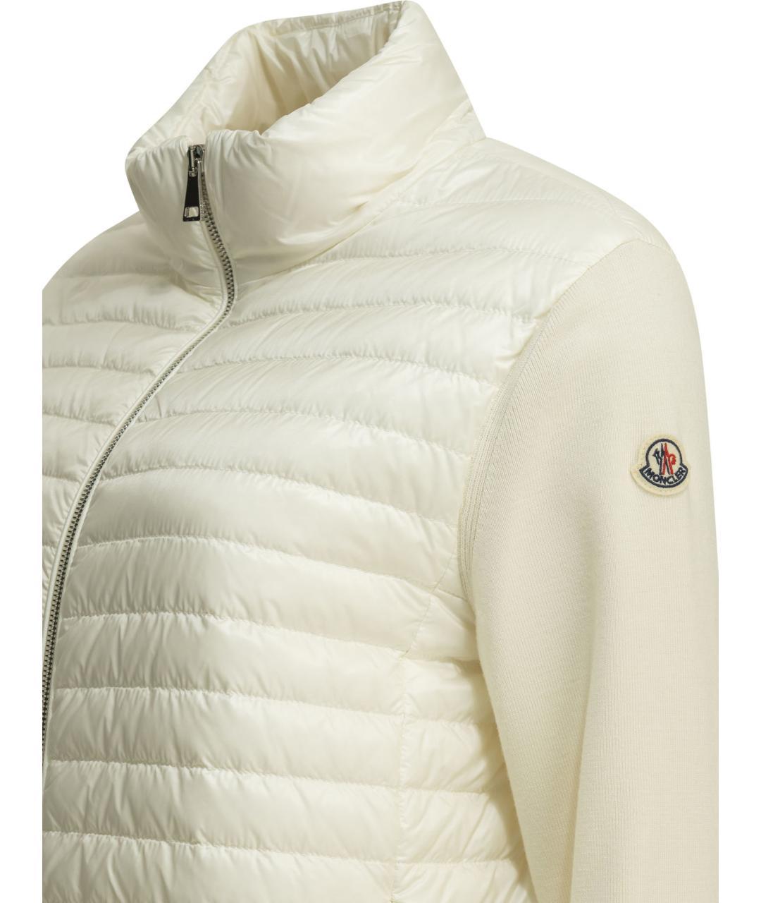 MONCLER Белая куртка, фото 3