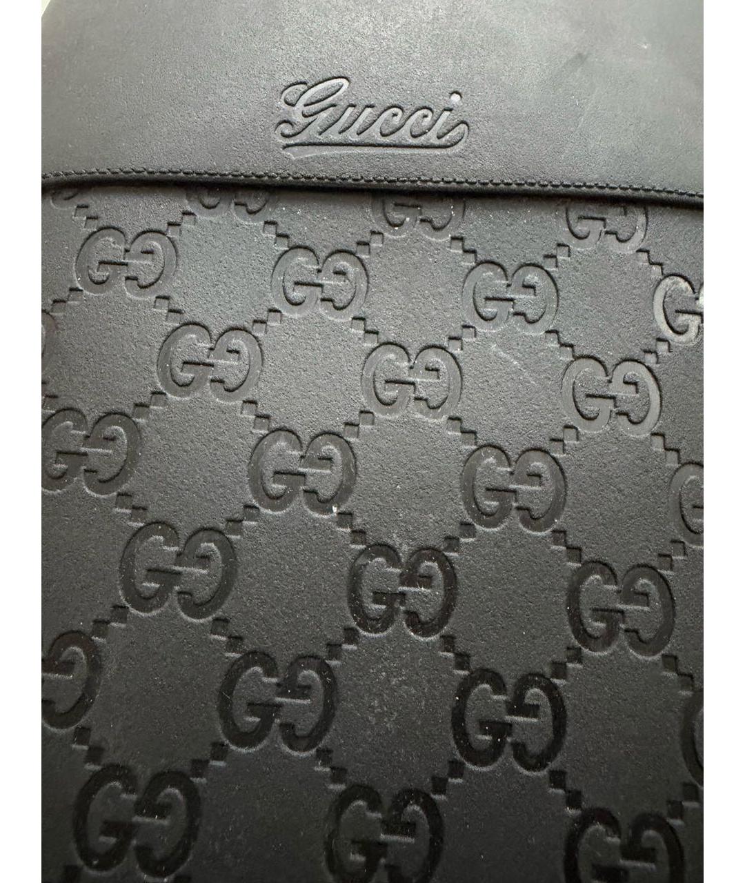 GUCCI Черные резиновые сапоги, фото 6