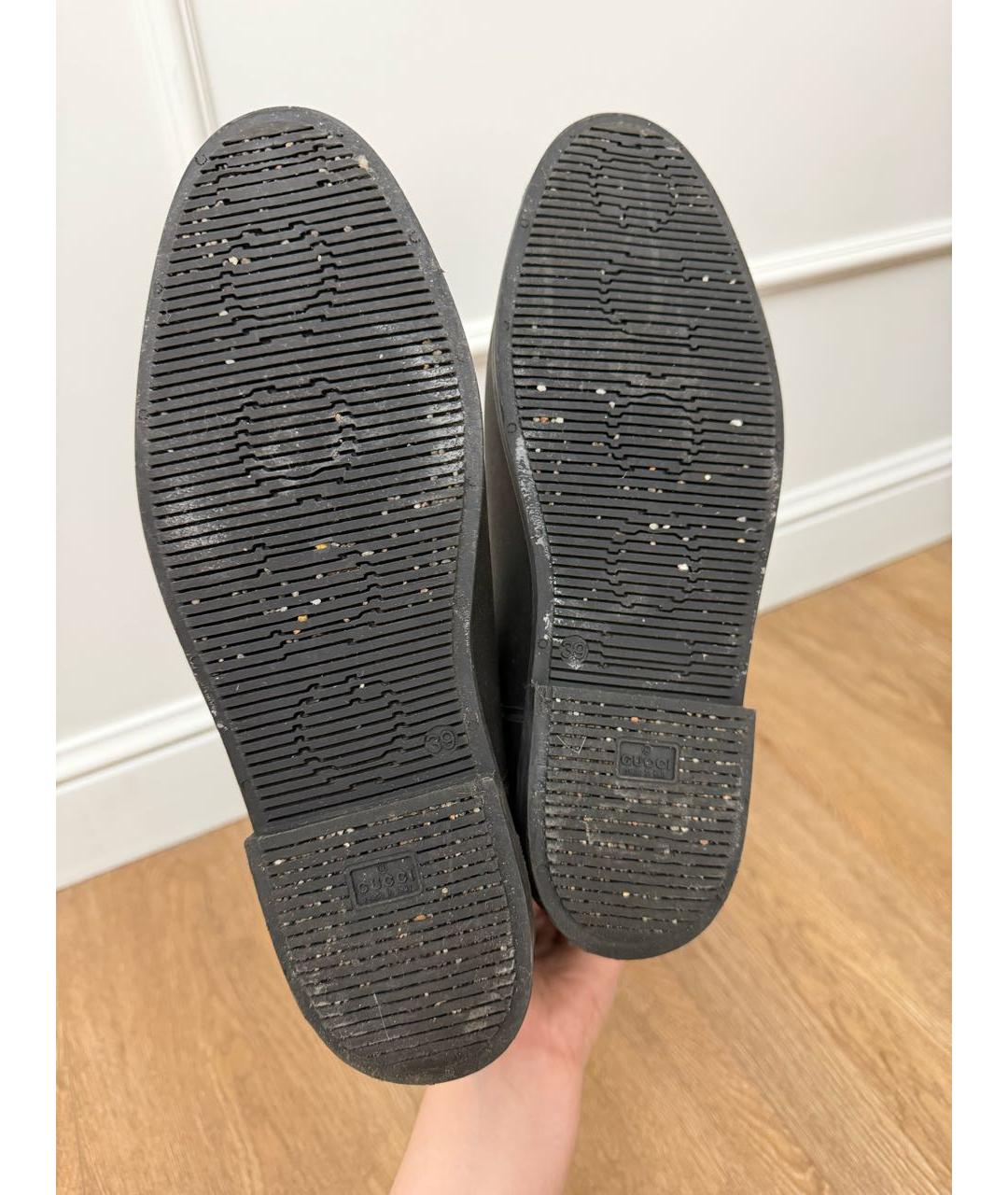 GUCCI Черные резиновые сапоги, фото 5