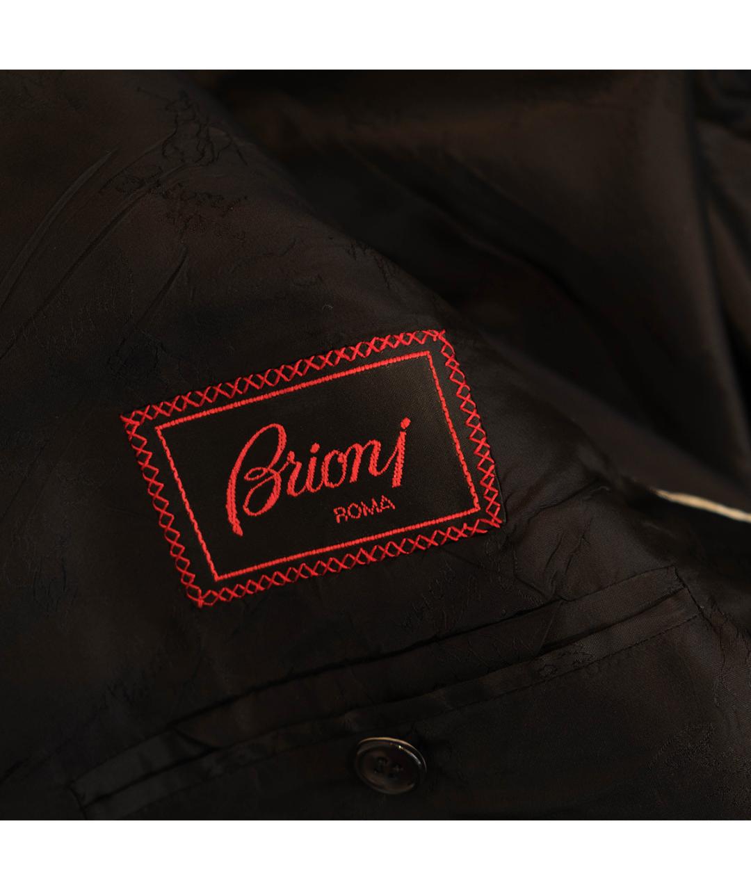 BRIONI Черный шерстяной пиджак, фото 6